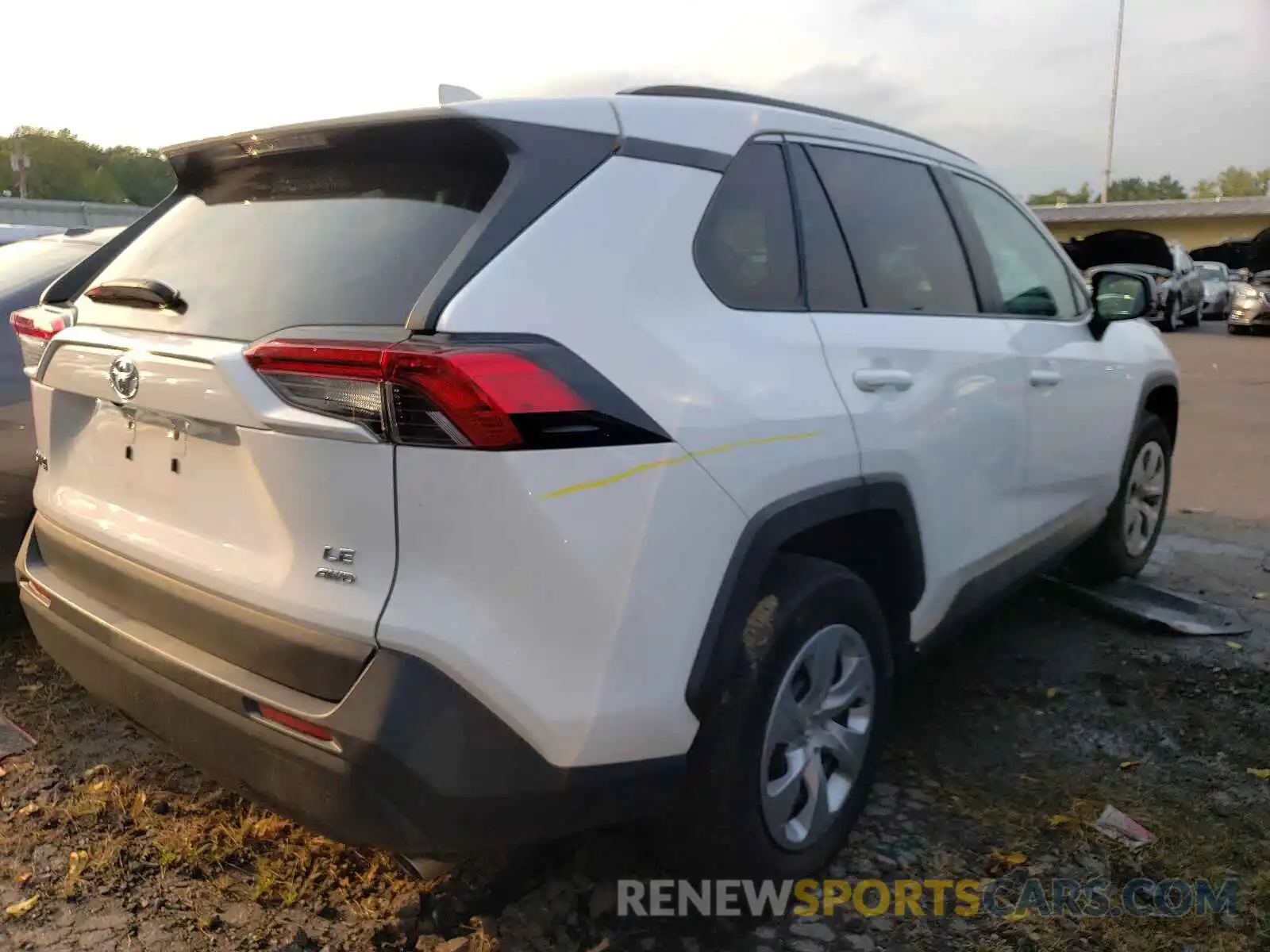 4 Photograph of a damaged car 2T3F1RFV2KC009023 TOYOTA RAV4 2019