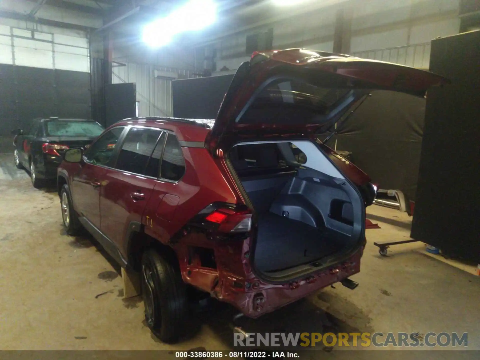 3 Photograph of a damaged car 2T3F1RFV2KC016764 TOYOTA RAV4 2019