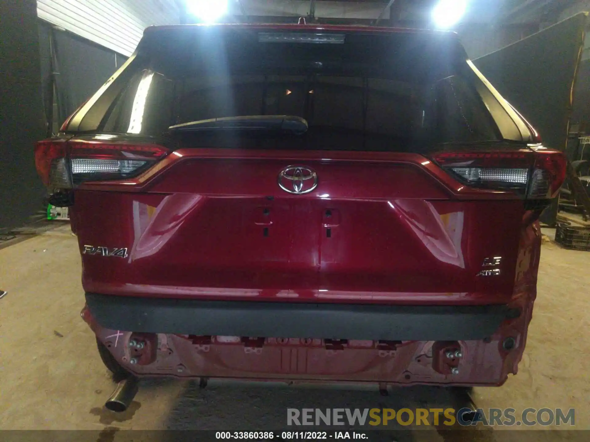 6 Photograph of a damaged car 2T3F1RFV2KC016764 TOYOTA RAV4 2019