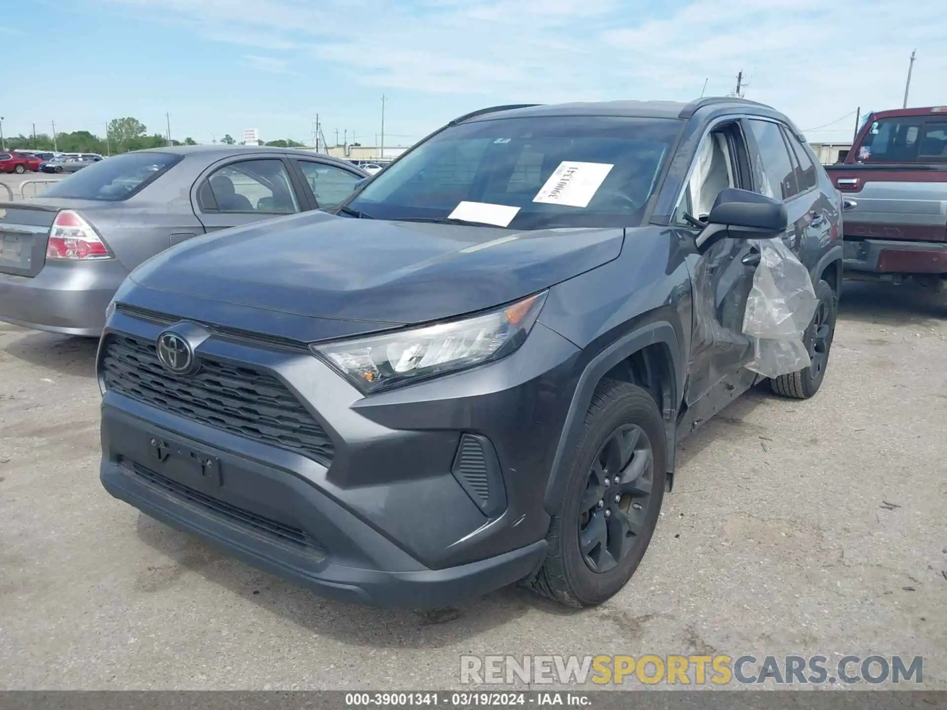 2 Photograph of a damaged car 2T3F1RFV2KC019521 TOYOTA RAV4 2019