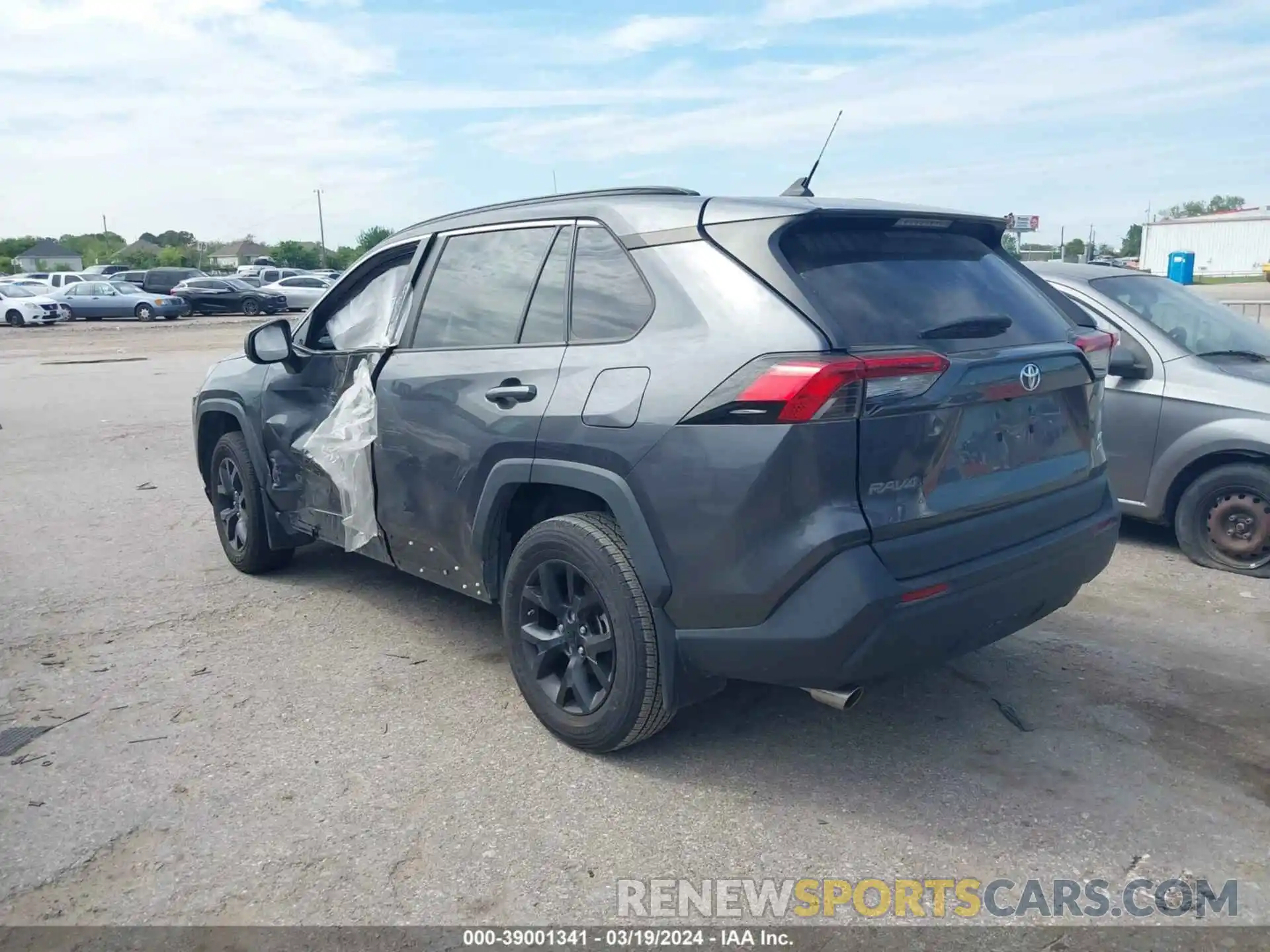 3 Photograph of a damaged car 2T3F1RFV2KC019521 TOYOTA RAV4 2019