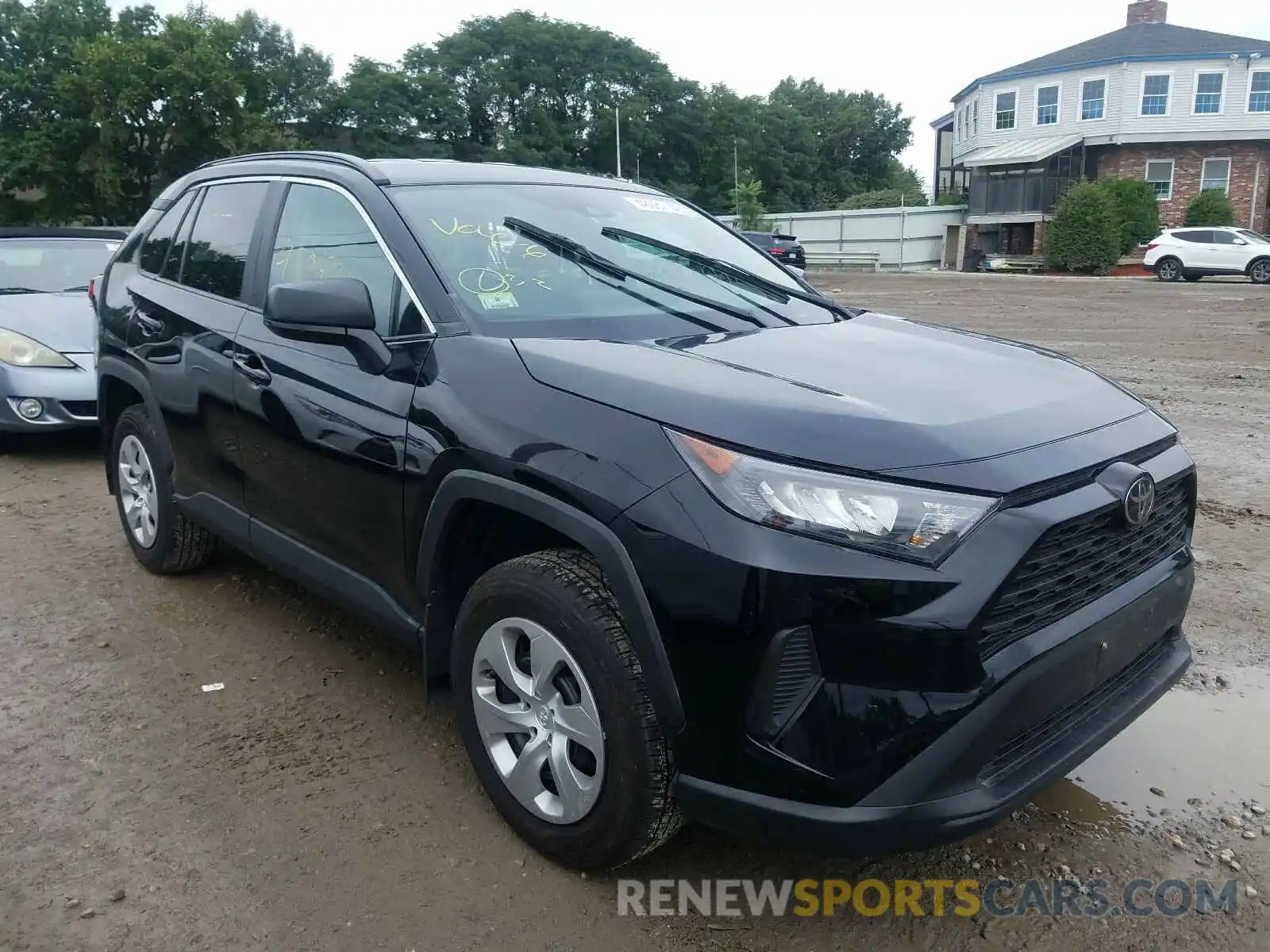 1 Photograph of a damaged car 2T3F1RFV2KC020376 TOYOTA RAV4 2019