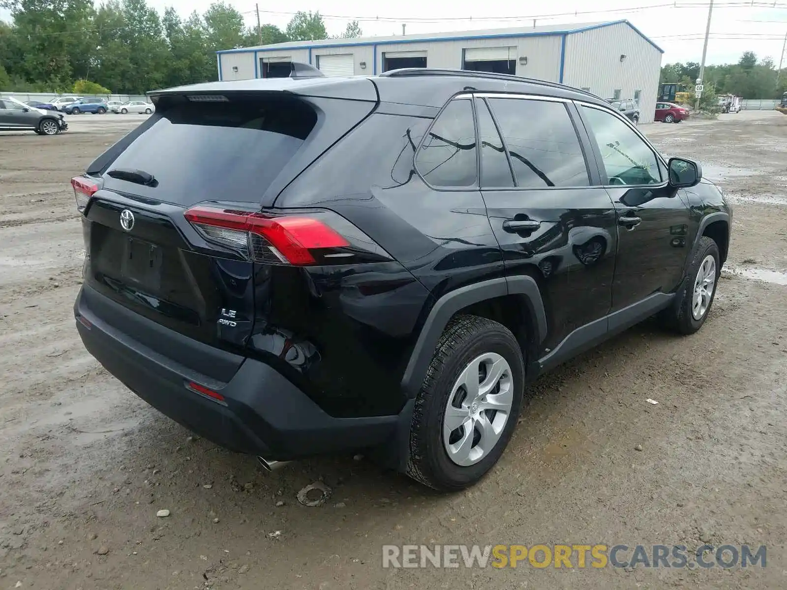 4 Photograph of a damaged car 2T3F1RFV2KC020376 TOYOTA RAV4 2019