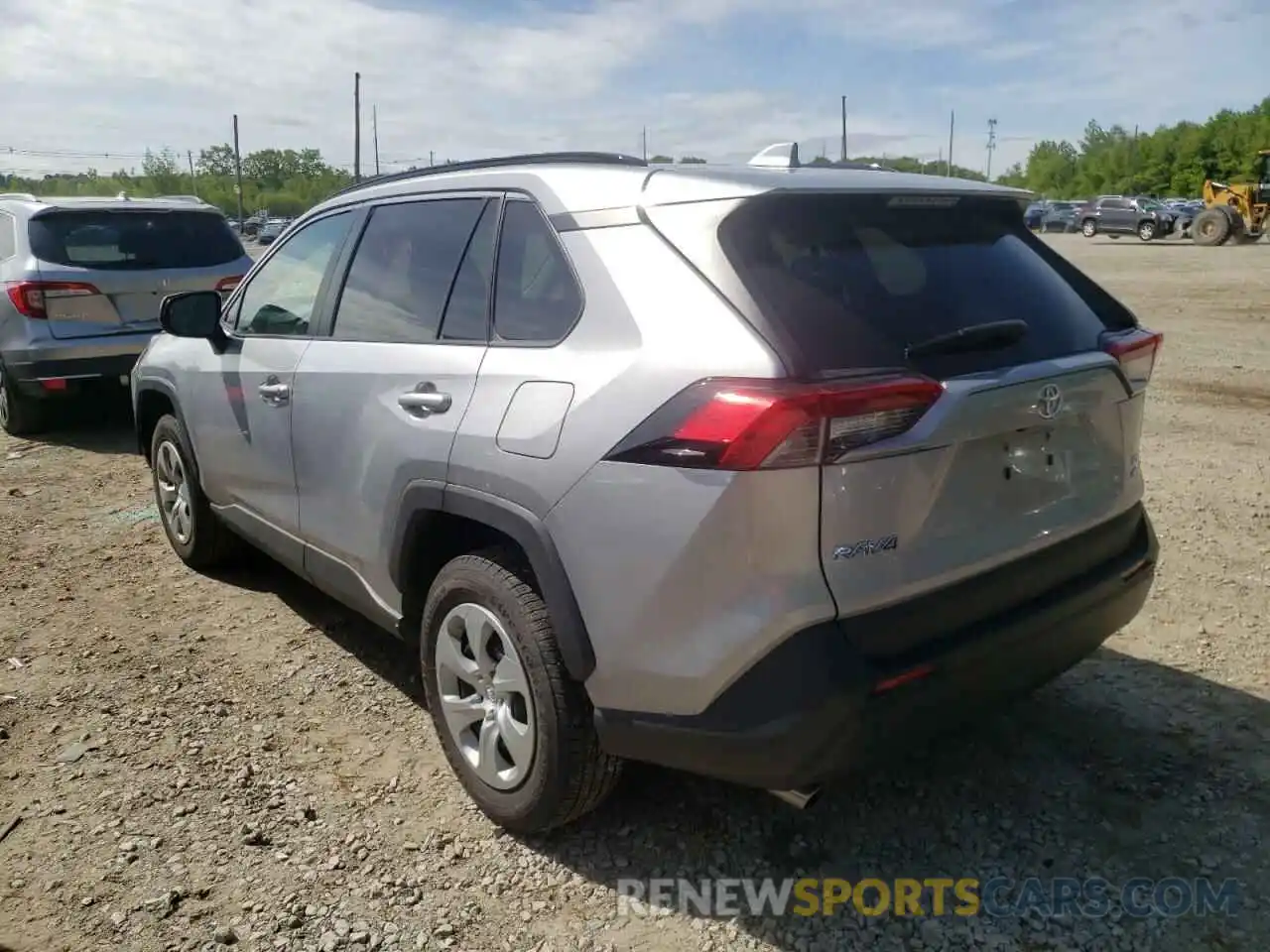 3 Photograph of a damaged car 2T3F1RFV2KC028445 TOYOTA RAV4 2019