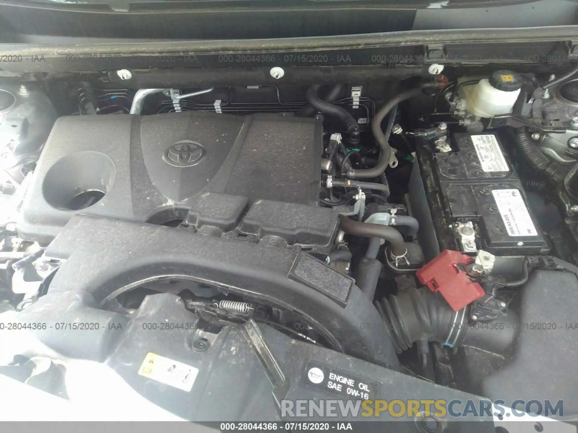 10 Photograph of a damaged car 2T3F1RFV2KC030003 TOYOTA RAV4 2019