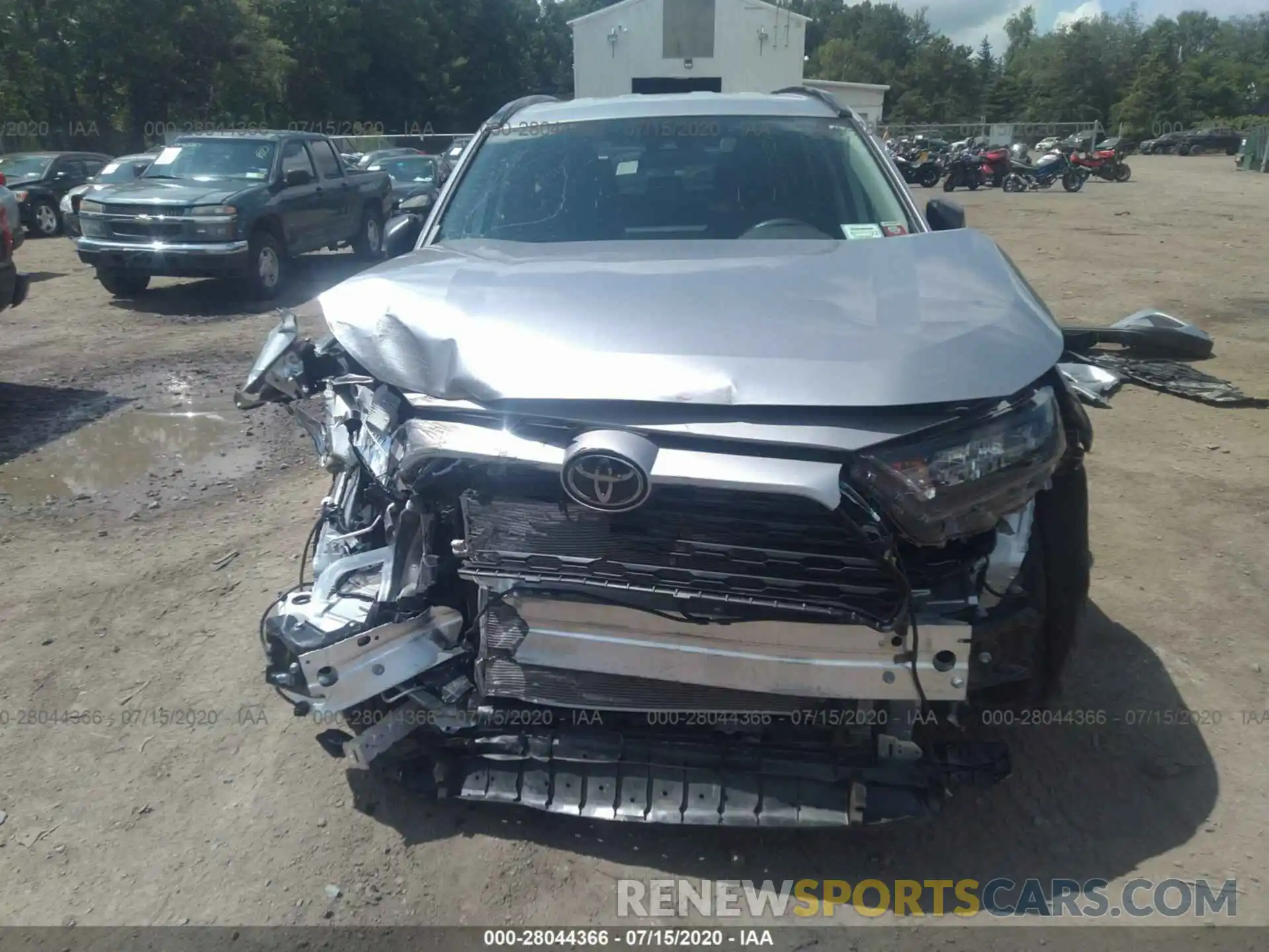 6 Photograph of a damaged car 2T3F1RFV2KC030003 TOYOTA RAV4 2019