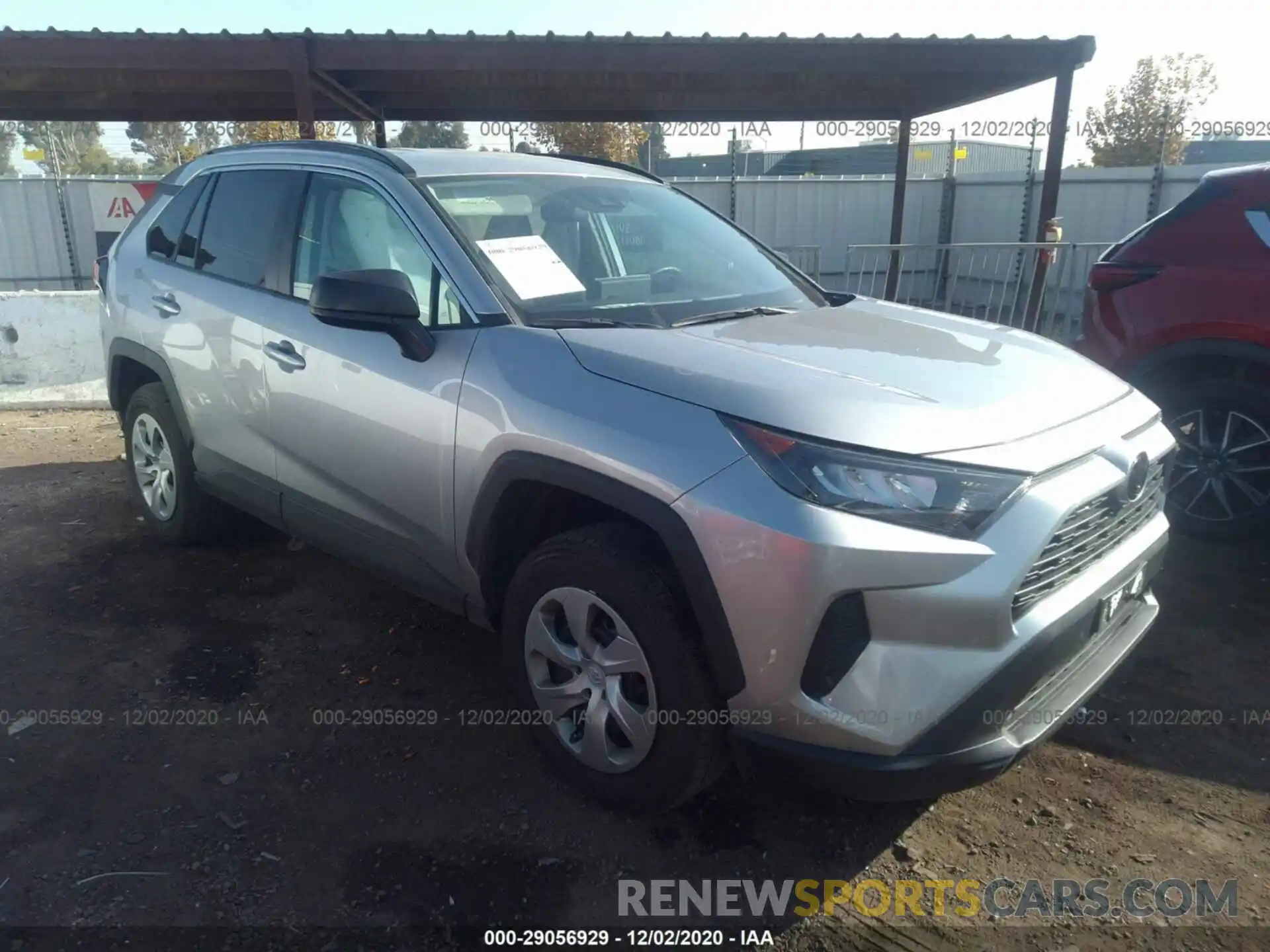 1 Photograph of a damaged car 2T3F1RFV2KC041888 TOYOTA RAV4 2019