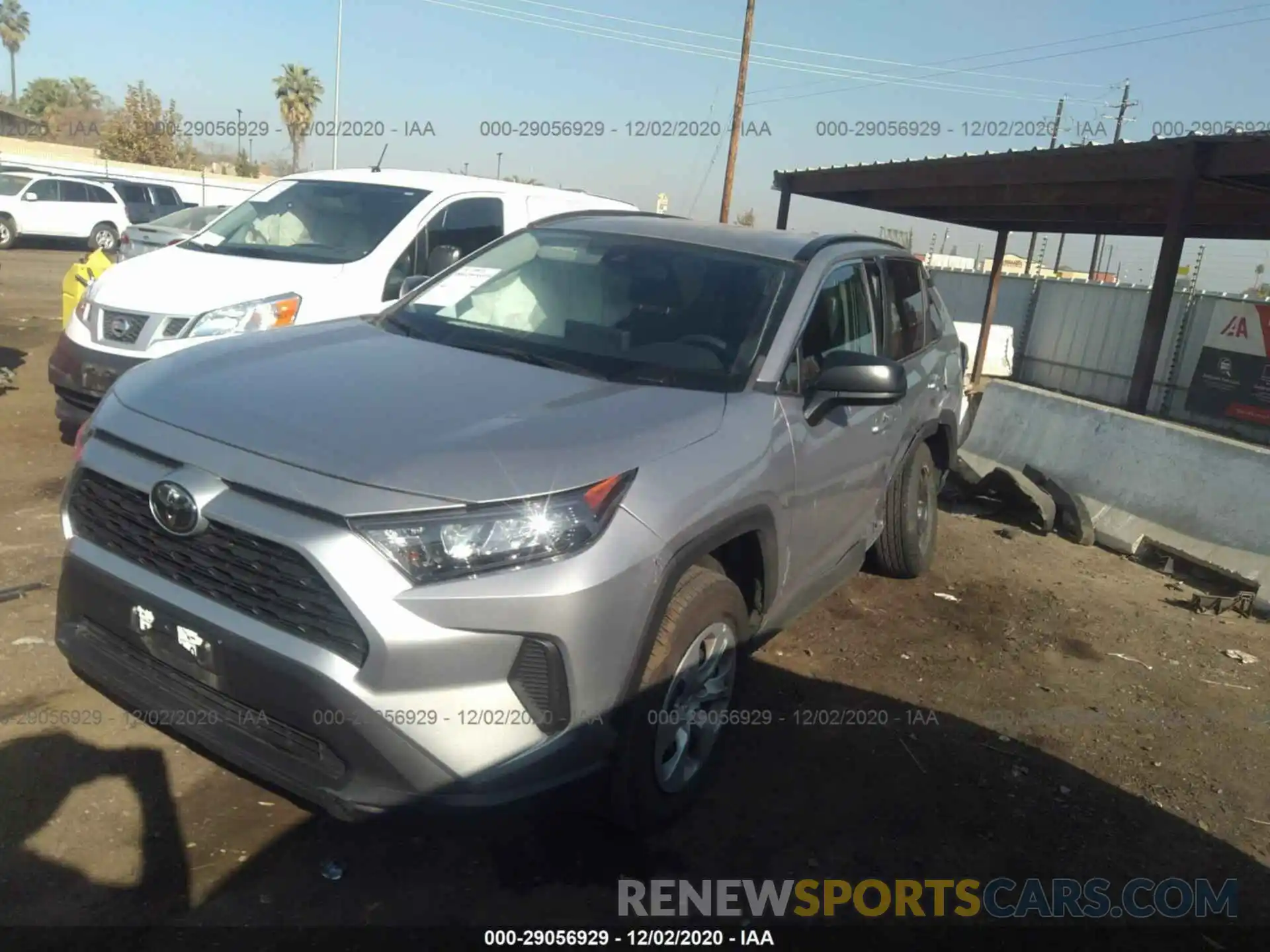 2 Photograph of a damaged car 2T3F1RFV2KC041888 TOYOTA RAV4 2019