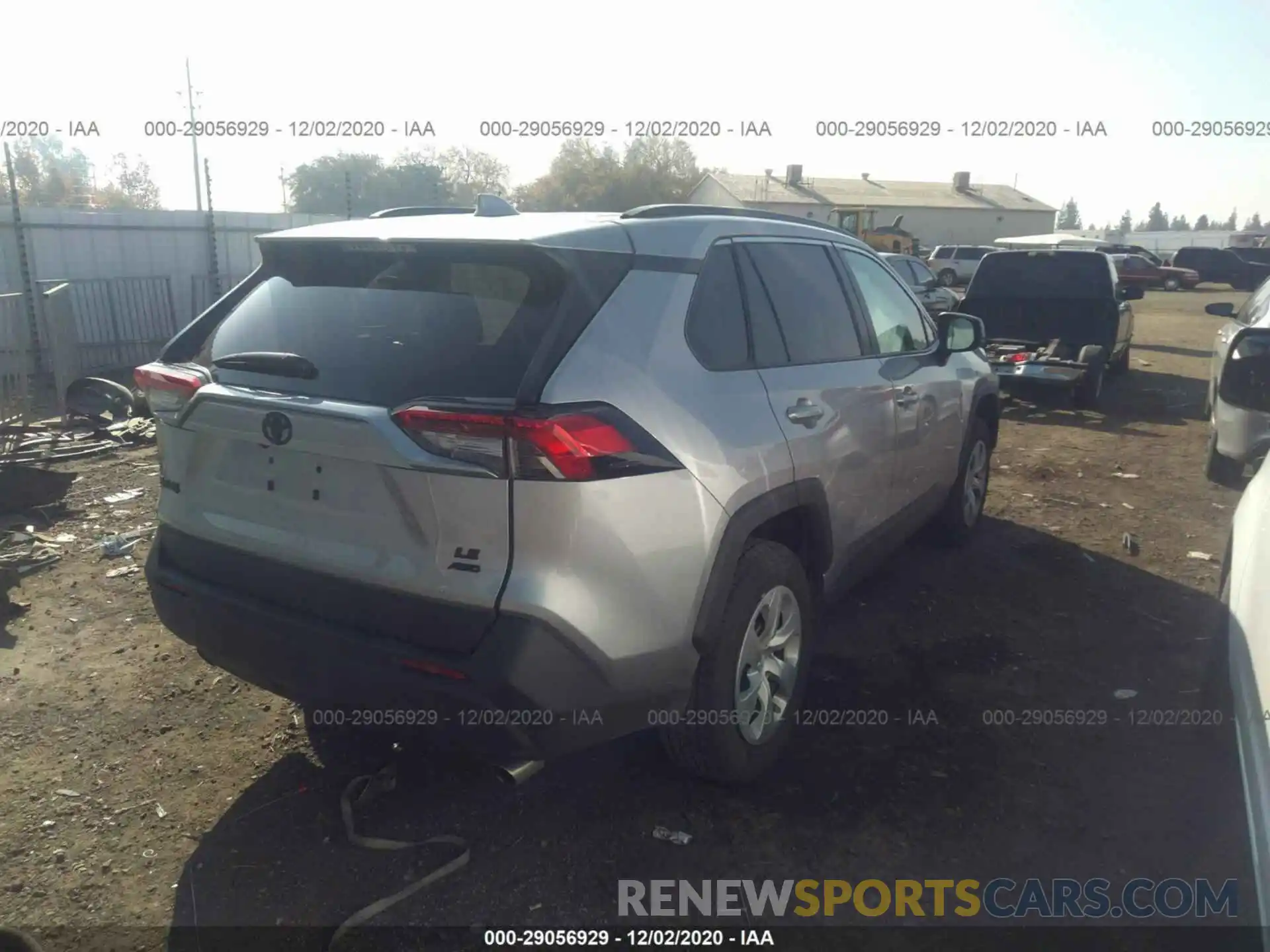 4 Photograph of a damaged car 2T3F1RFV2KC041888 TOYOTA RAV4 2019