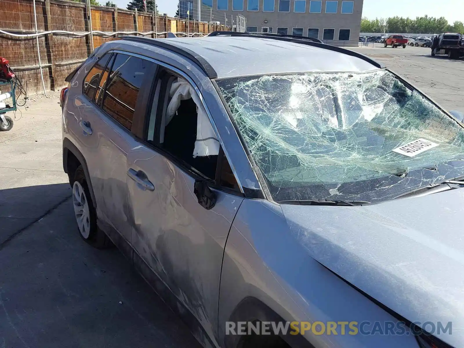 9 Photograph of a damaged car 2T3F1RFV2KC049585 TOYOTA RAV4 2019