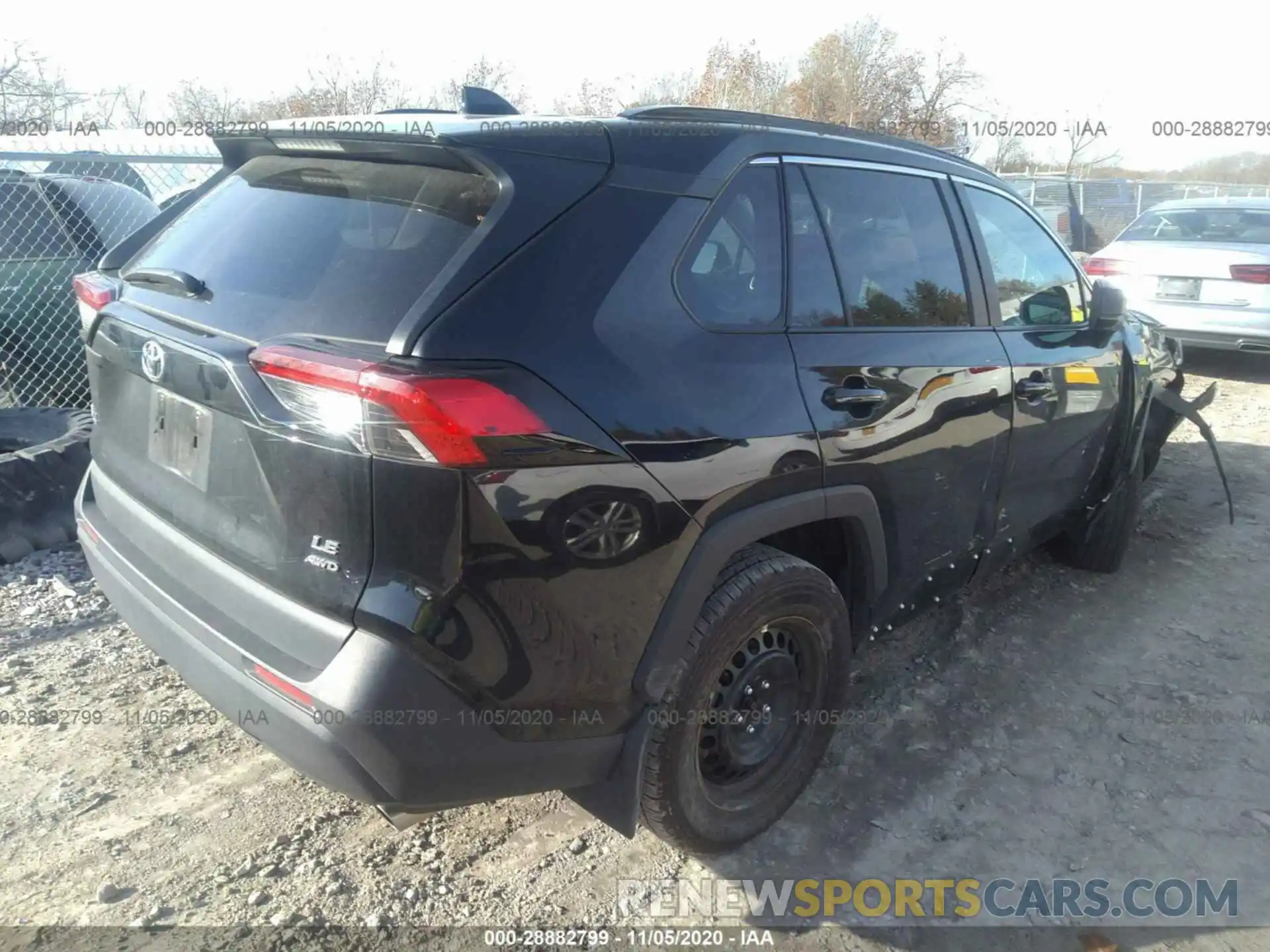 4 Фотография поврежденного автомобиля 2T3F1RFV2KC052406 TOYOTA RAV4 2019