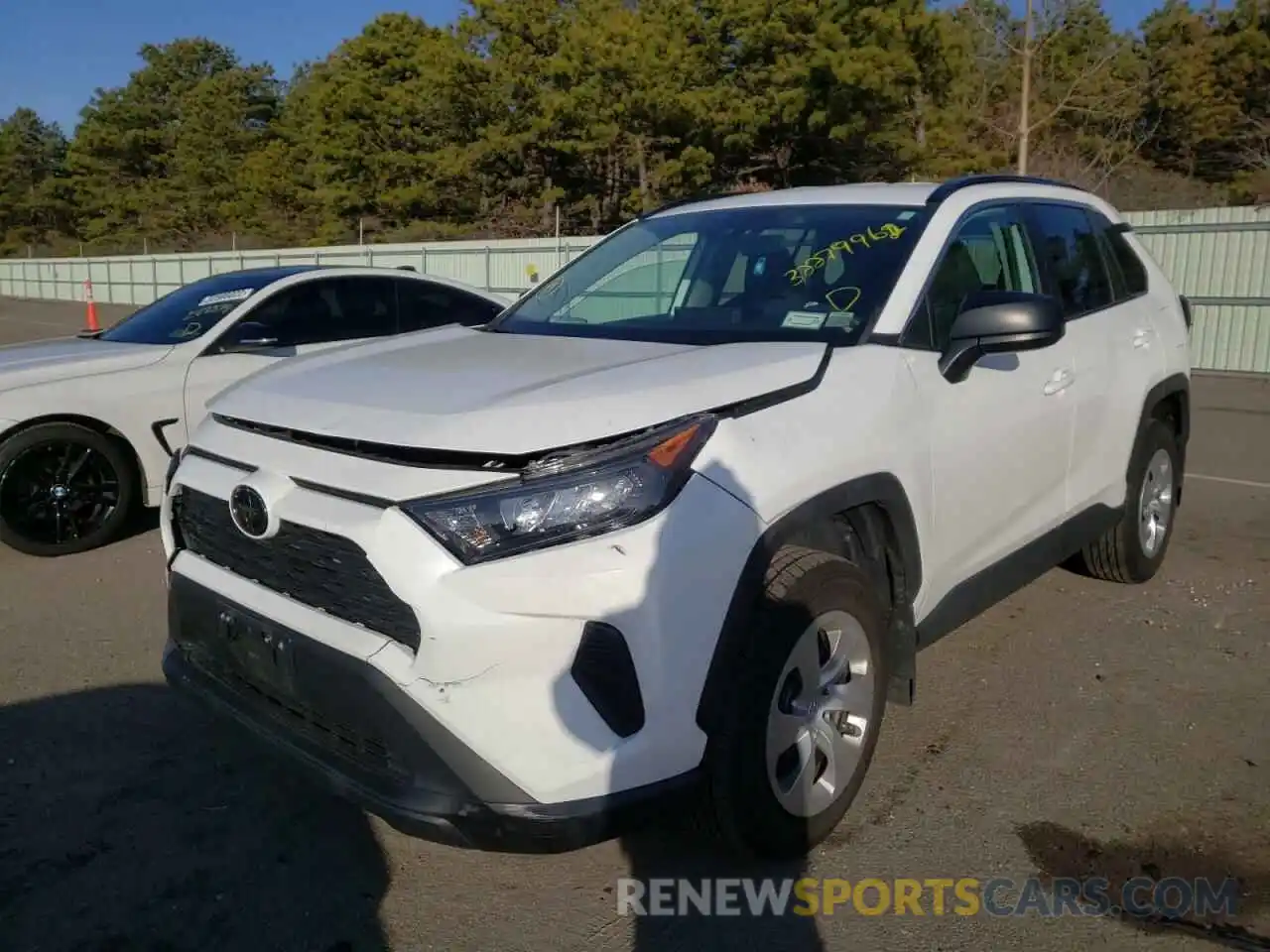 2 Photograph of a damaged car 2T3F1RFV2KC059548 TOYOTA RAV4 2019