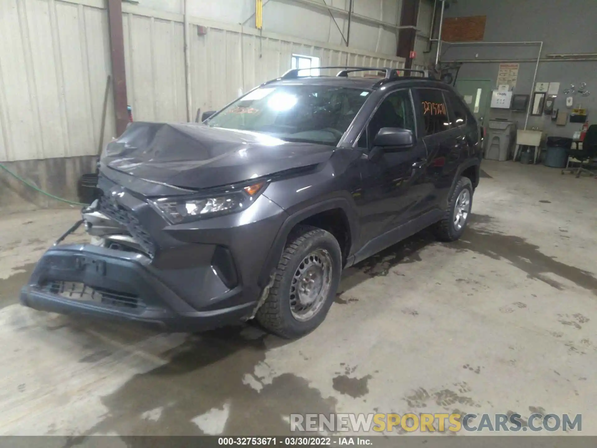 2 Фотография поврежденного автомобиля 2T3F1RFV2KC059601 TOYOTA RAV4 2019