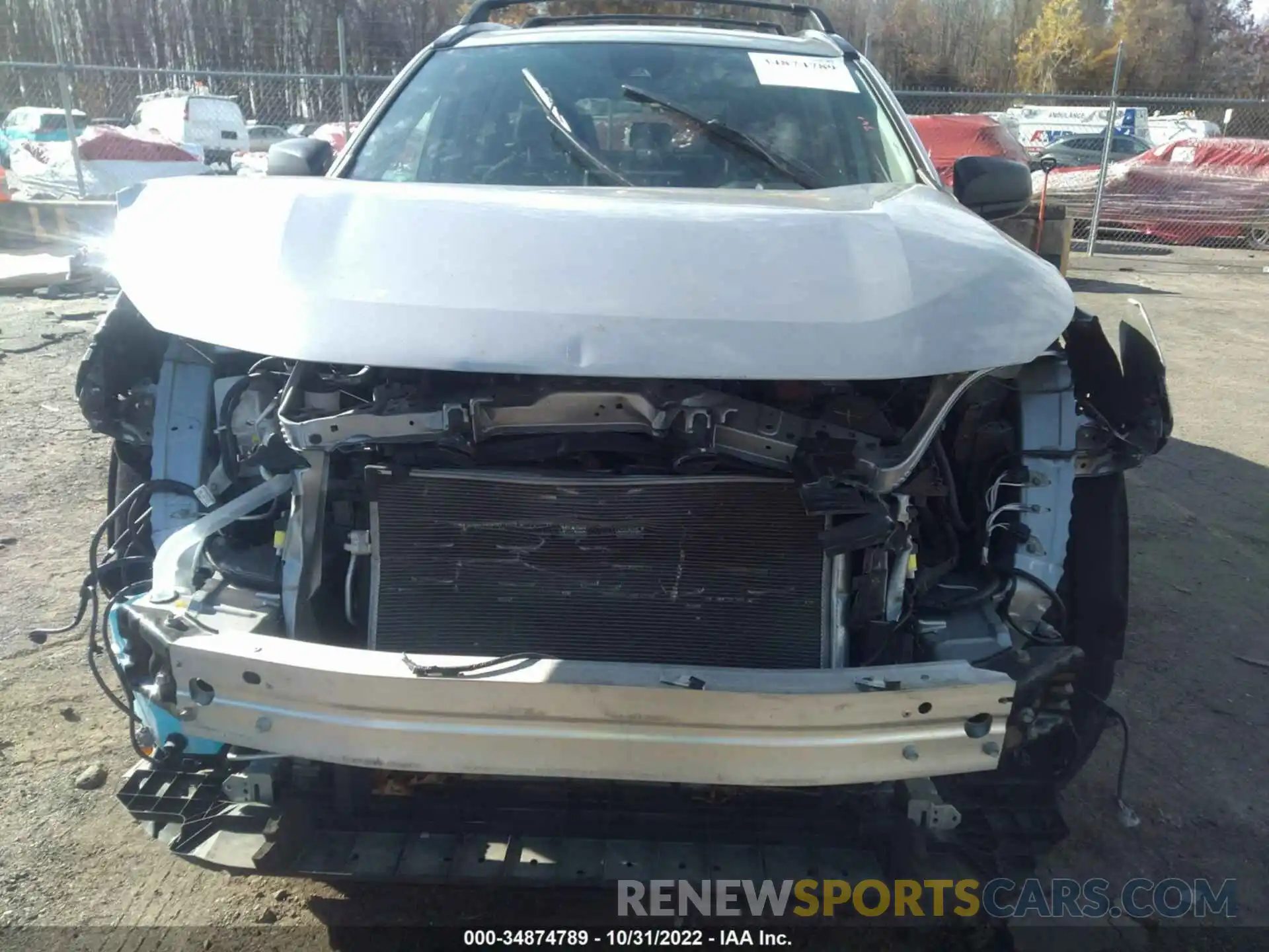 6 Photograph of a damaged car 2T3F1RFV2KW001843 TOYOTA RAV4 2019