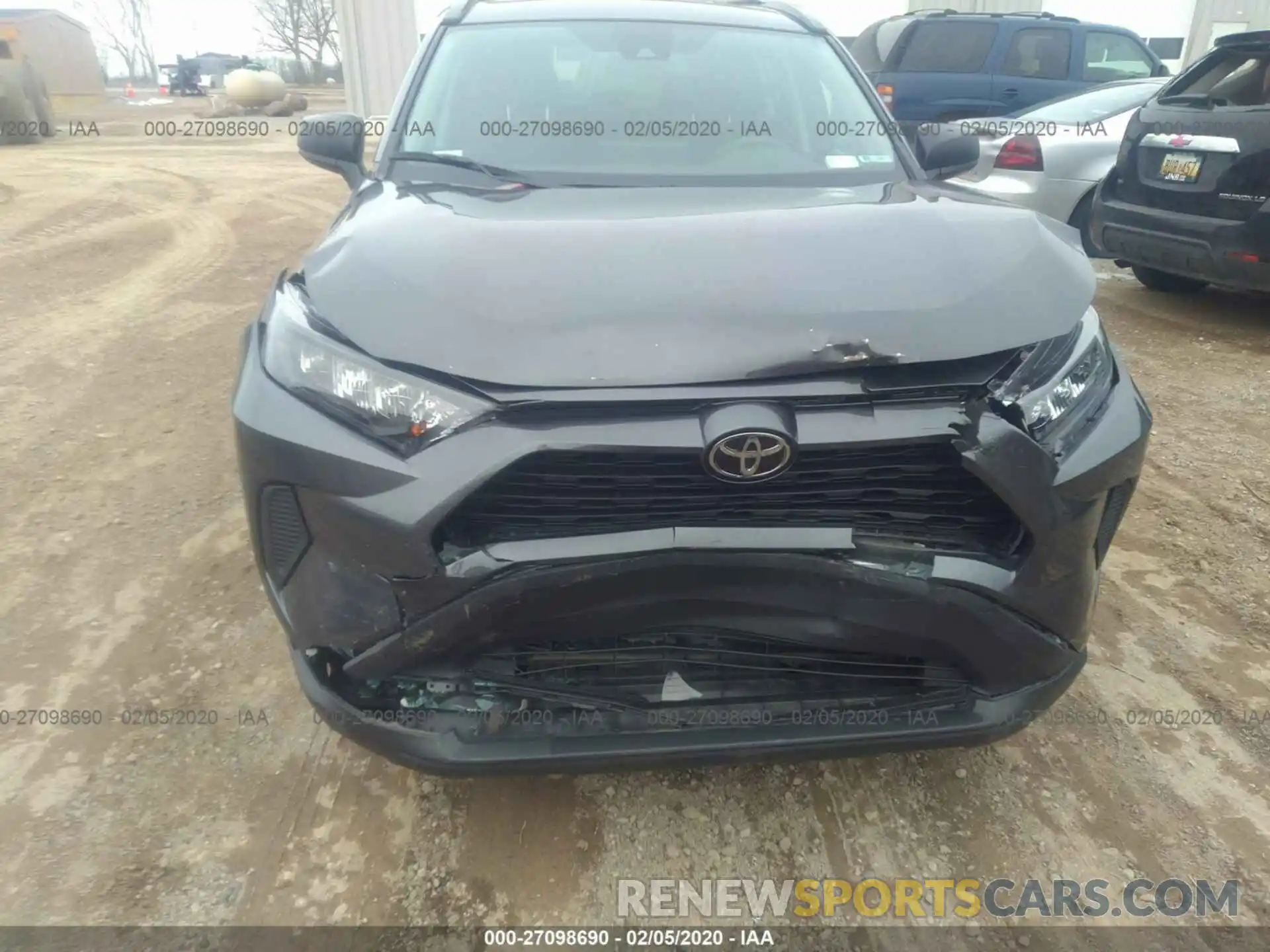 6 Photograph of a damaged car 2T3F1RFV2KW009859 TOYOTA RAV4 2019