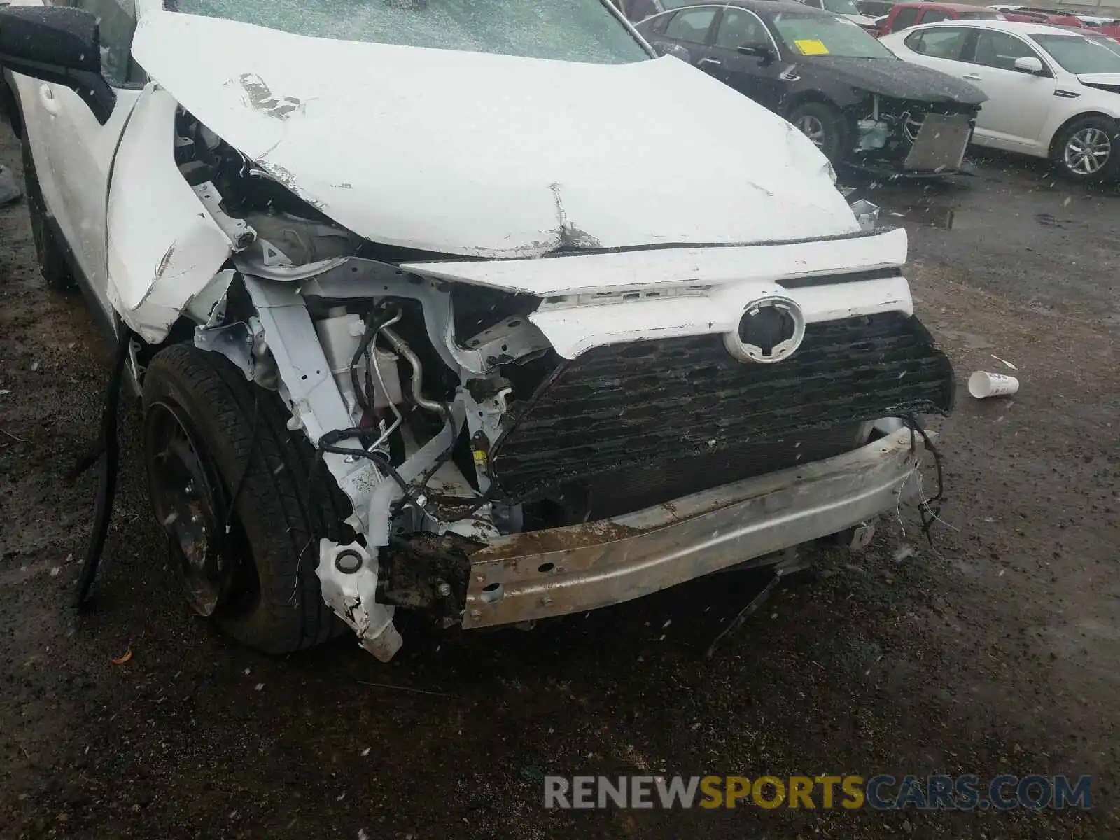 9 Photograph of a damaged car 2T3F1RFV2KW015516 TOYOTA RAV4 2019