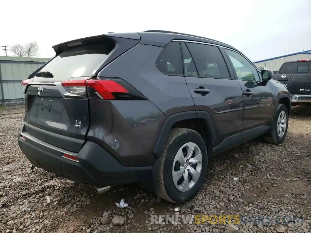 4 Photograph of a damaged car 2T3F1RFV2KW021431 TOYOTA RAV4 2019