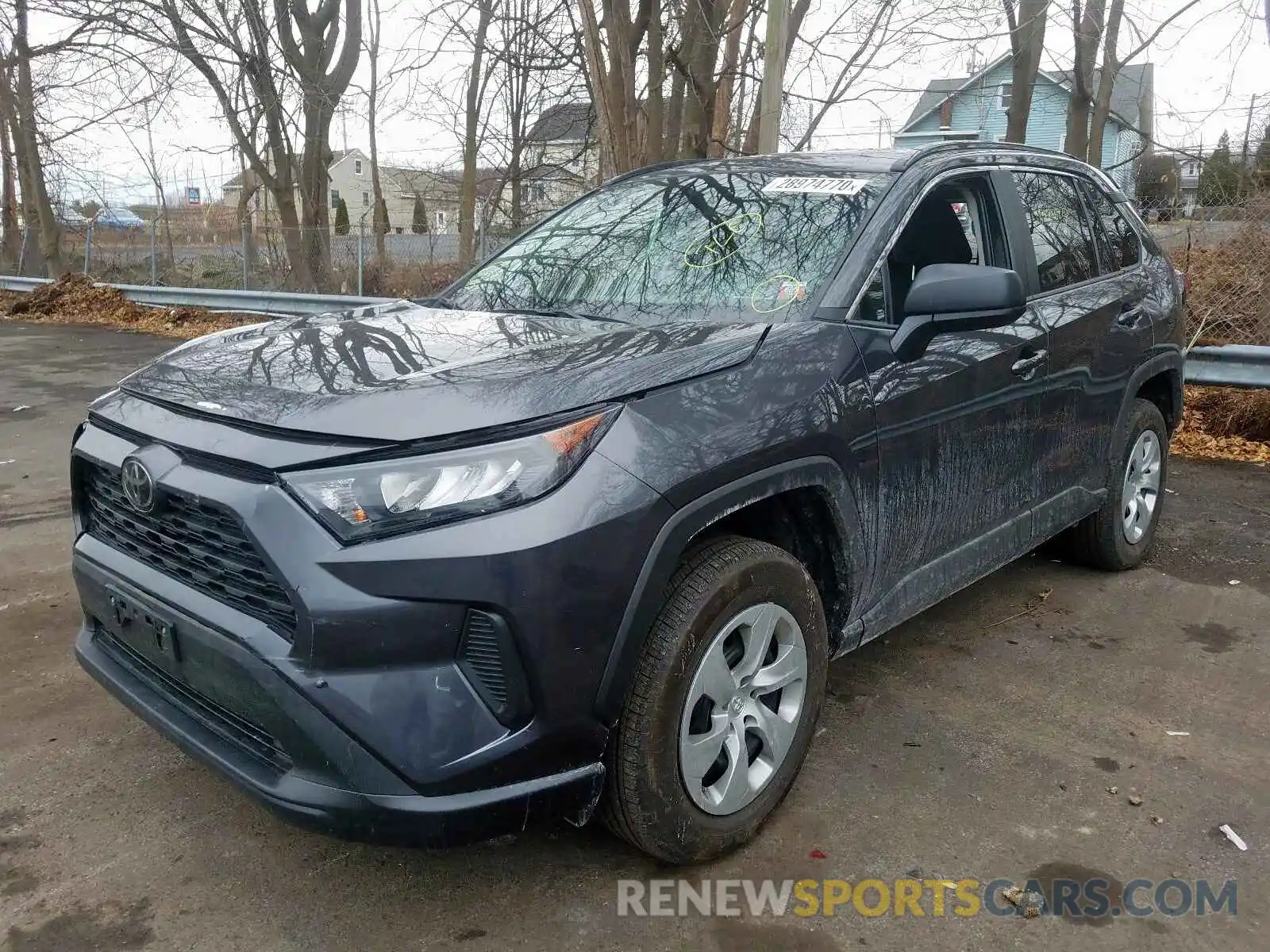 2 Photograph of a damaged car 2T3F1RFV2KW026421 TOYOTA RAV4 2019