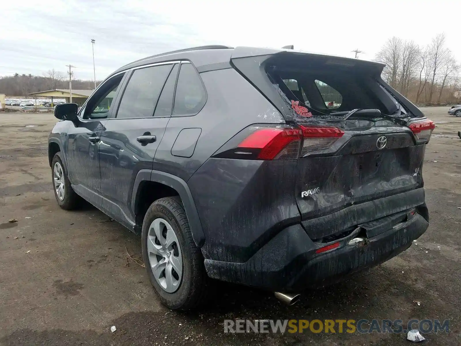 3 Photograph of a damaged car 2T3F1RFV2KW026421 TOYOTA RAV4 2019