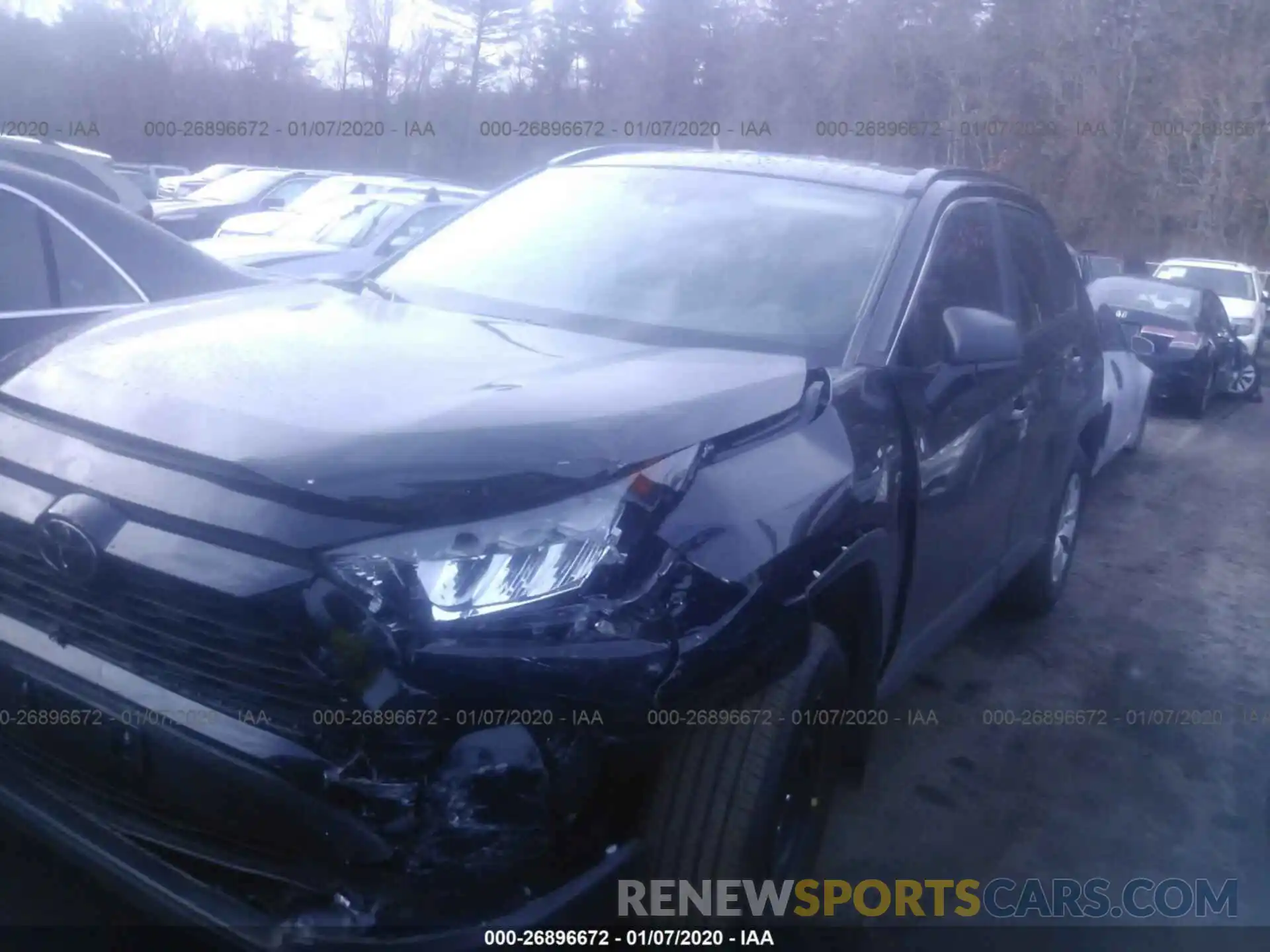 2 Photograph of a damaged car 2T3F1RFV2KW026452 TOYOTA RAV4 2019