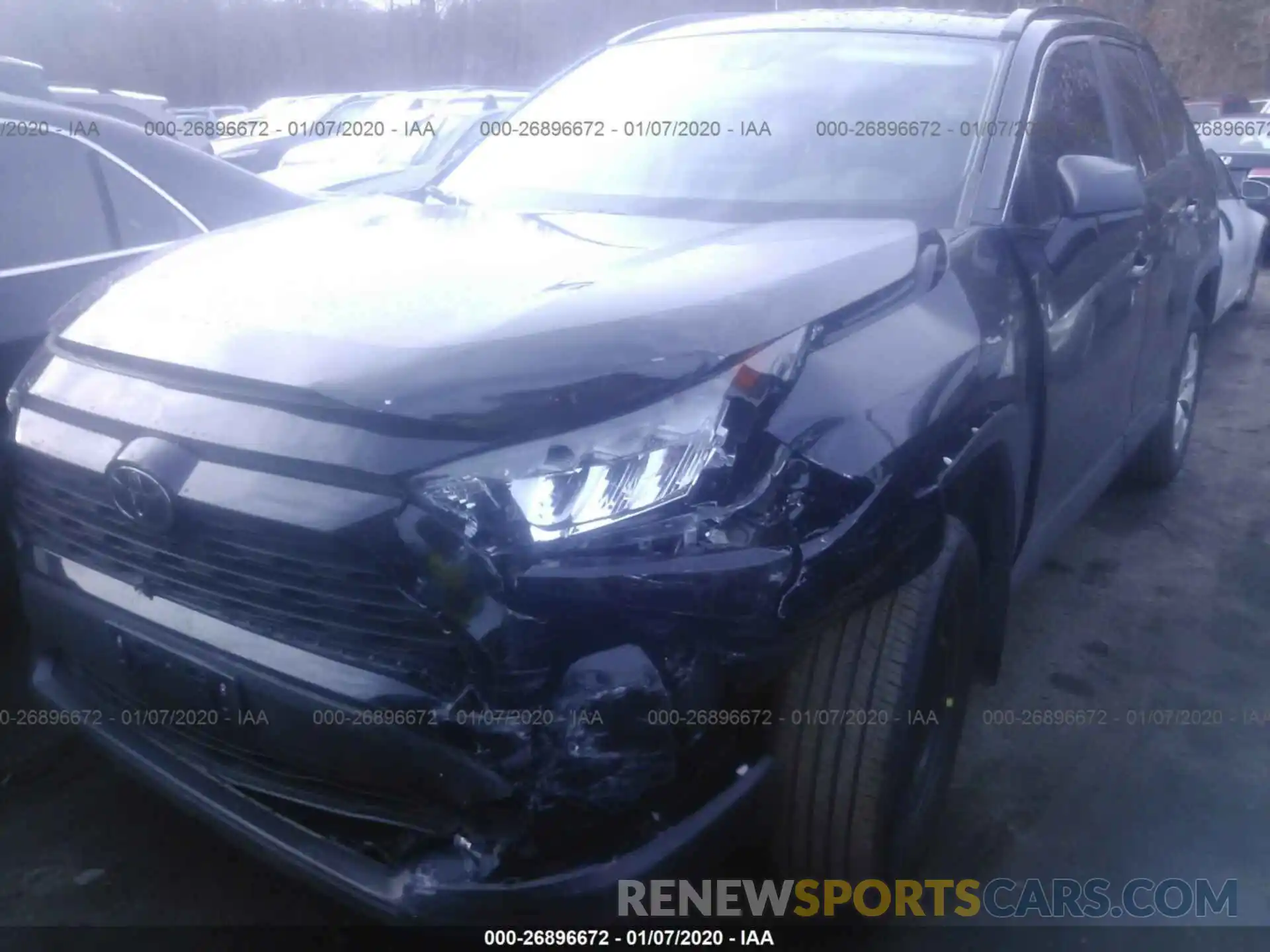 6 Photograph of a damaged car 2T3F1RFV2KW026452 TOYOTA RAV4 2019