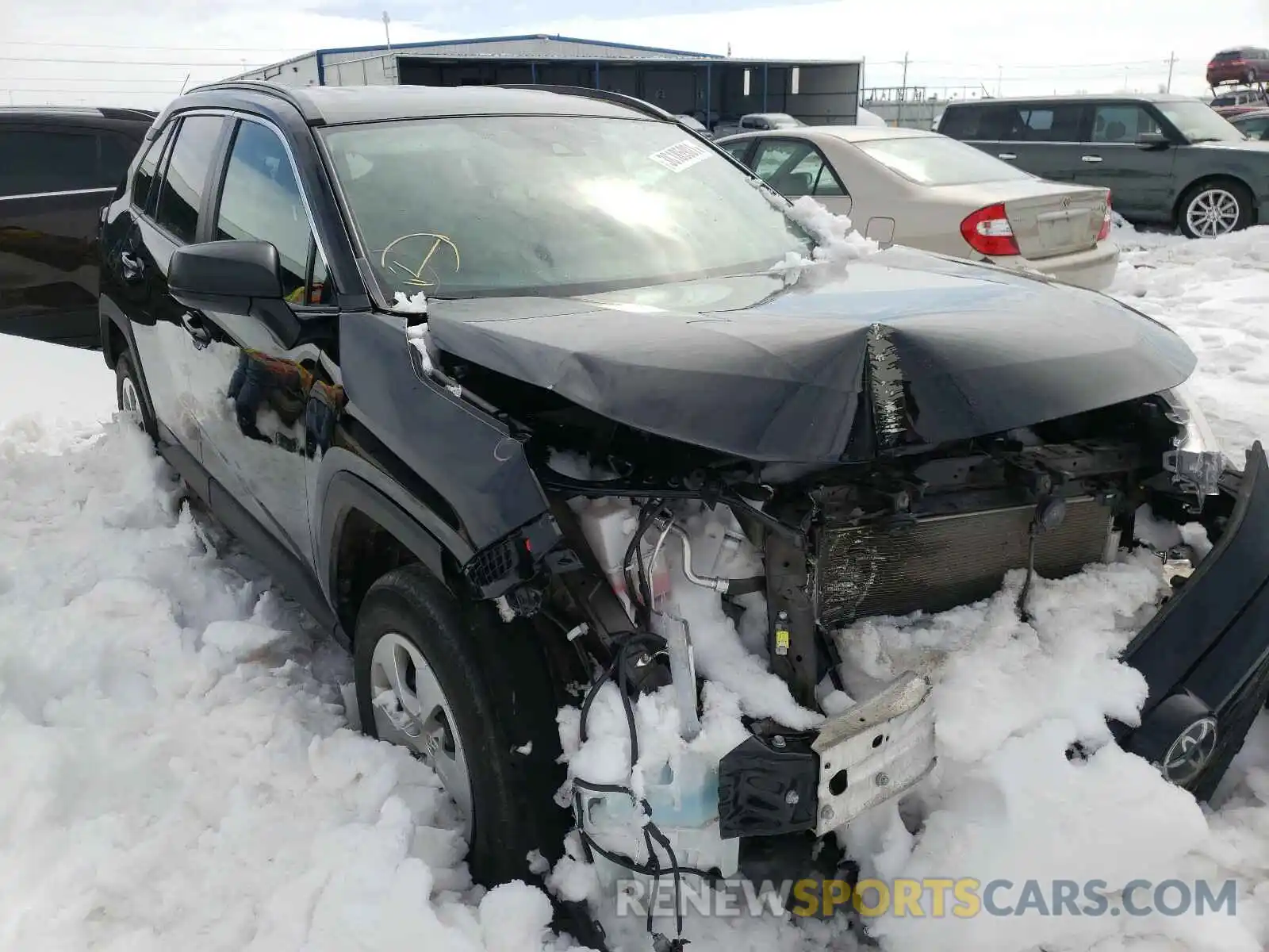 1 Photograph of a damaged car 2T3F1RFV2KW032445 TOYOTA RAV4 2019