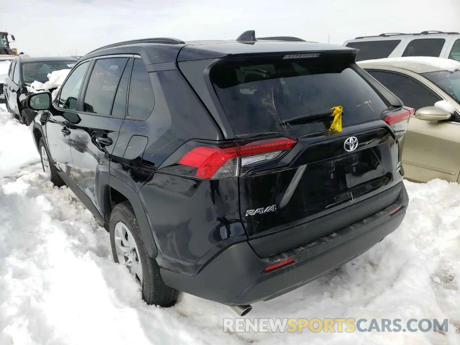 3 Photograph of a damaged car 2T3F1RFV2KW032445 TOYOTA RAV4 2019