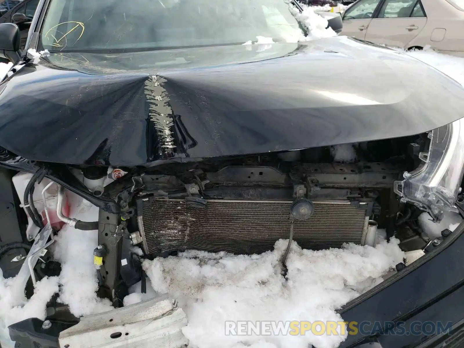 9 Photograph of a damaged car 2T3F1RFV2KW032445 TOYOTA RAV4 2019