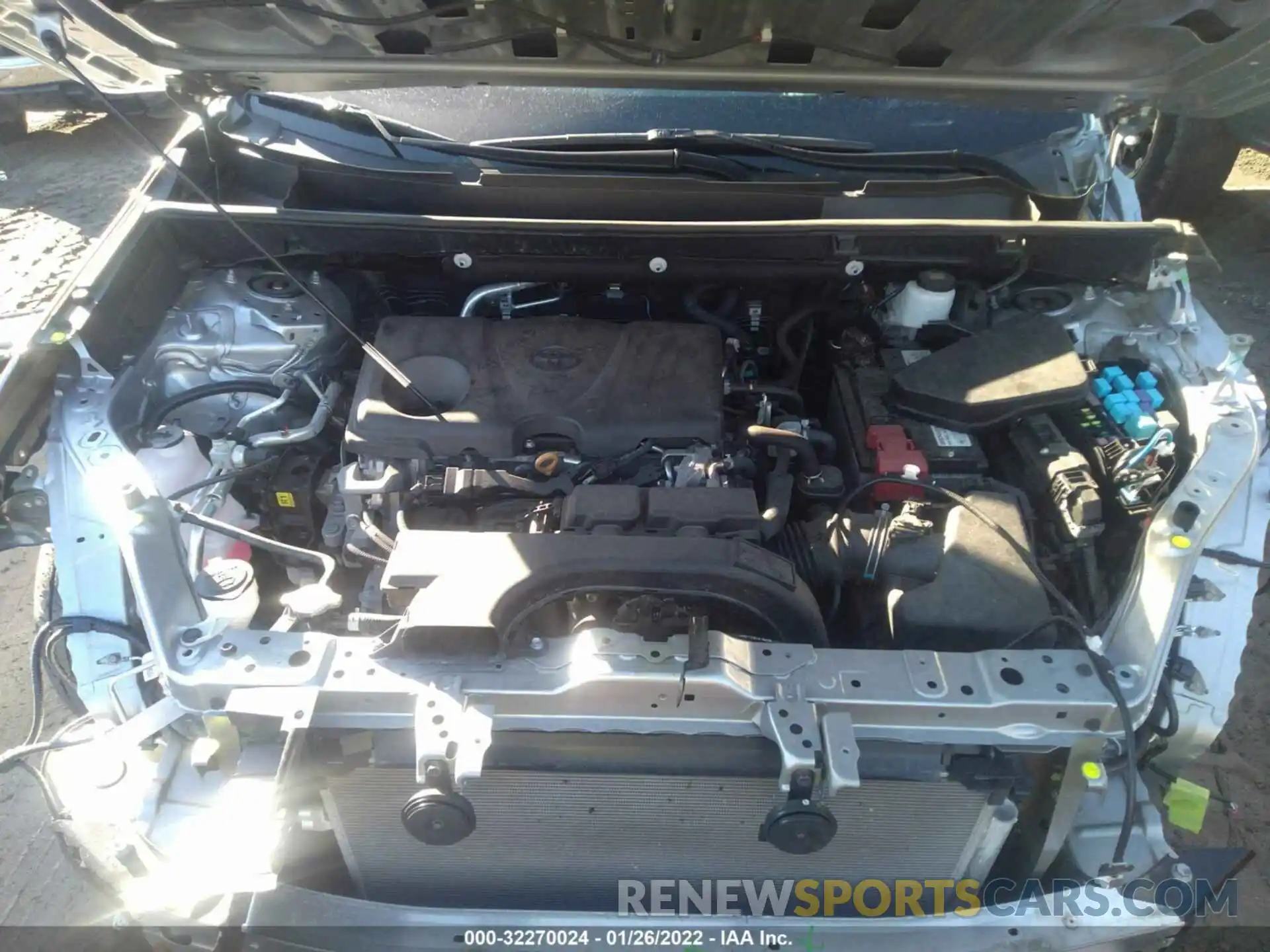 10 Photograph of a damaged car 2T3F1RFV2KW042991 TOYOTA RAV4 2019