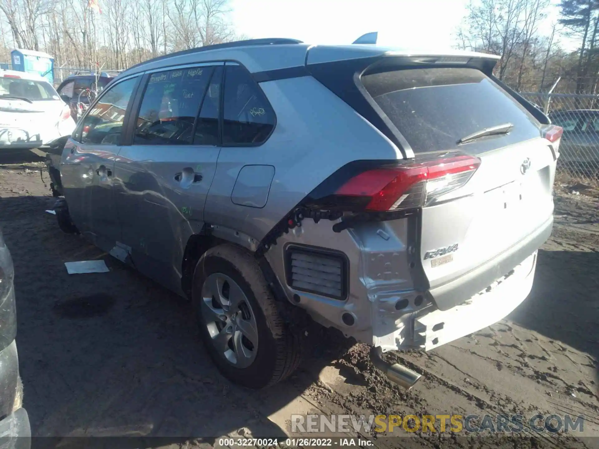 3 Фотография поврежденного автомобиля 2T3F1RFV2KW042991 TOYOTA RAV4 2019