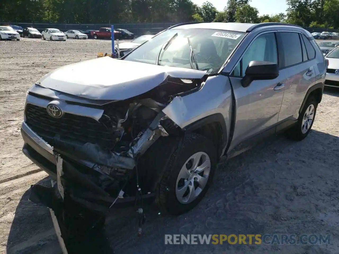 2 Photograph of a damaged car 2T3F1RFV2KW082553 TOYOTA RAV4 2019