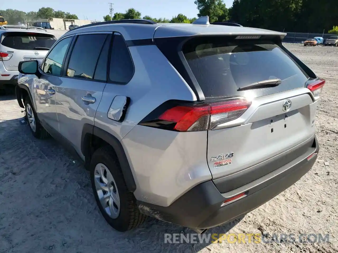 3 Photograph of a damaged car 2T3F1RFV2KW082553 TOYOTA RAV4 2019