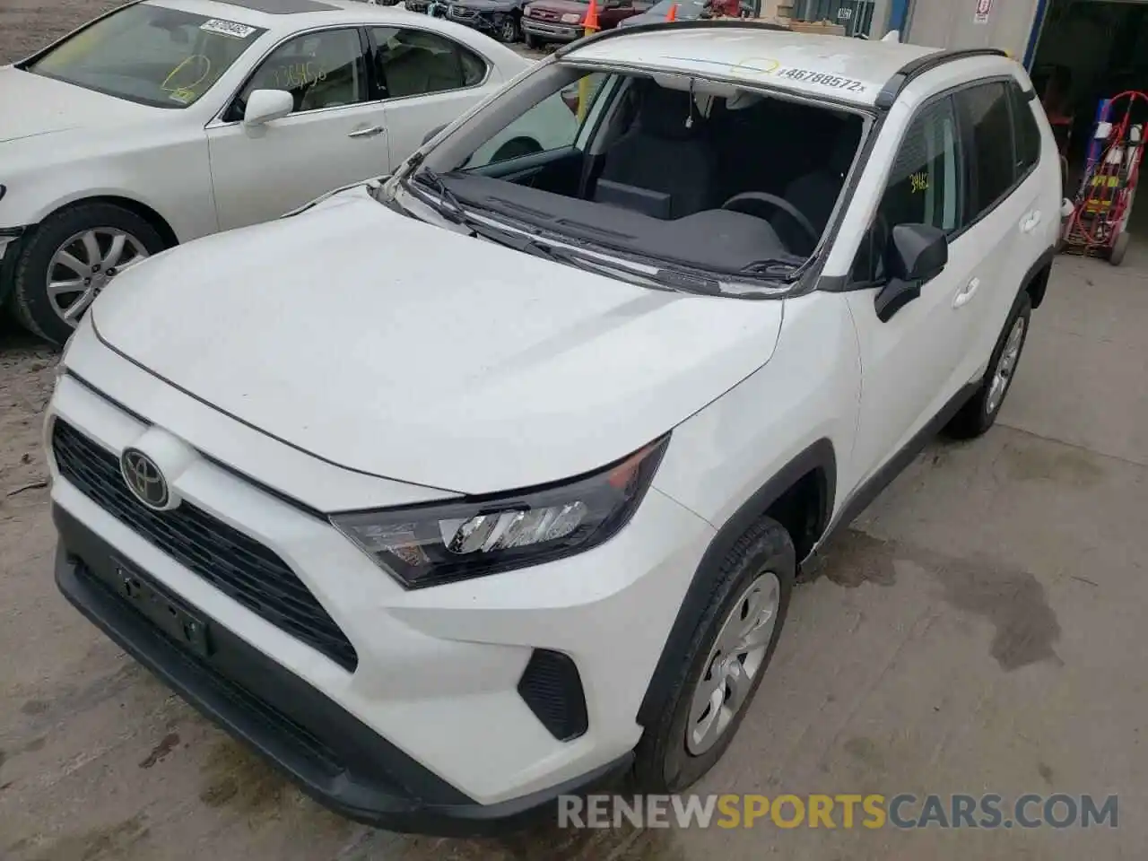 2 Фотография поврежденного автомобиля 2T3F1RFV3KC005899 TOYOTA RAV4 2019