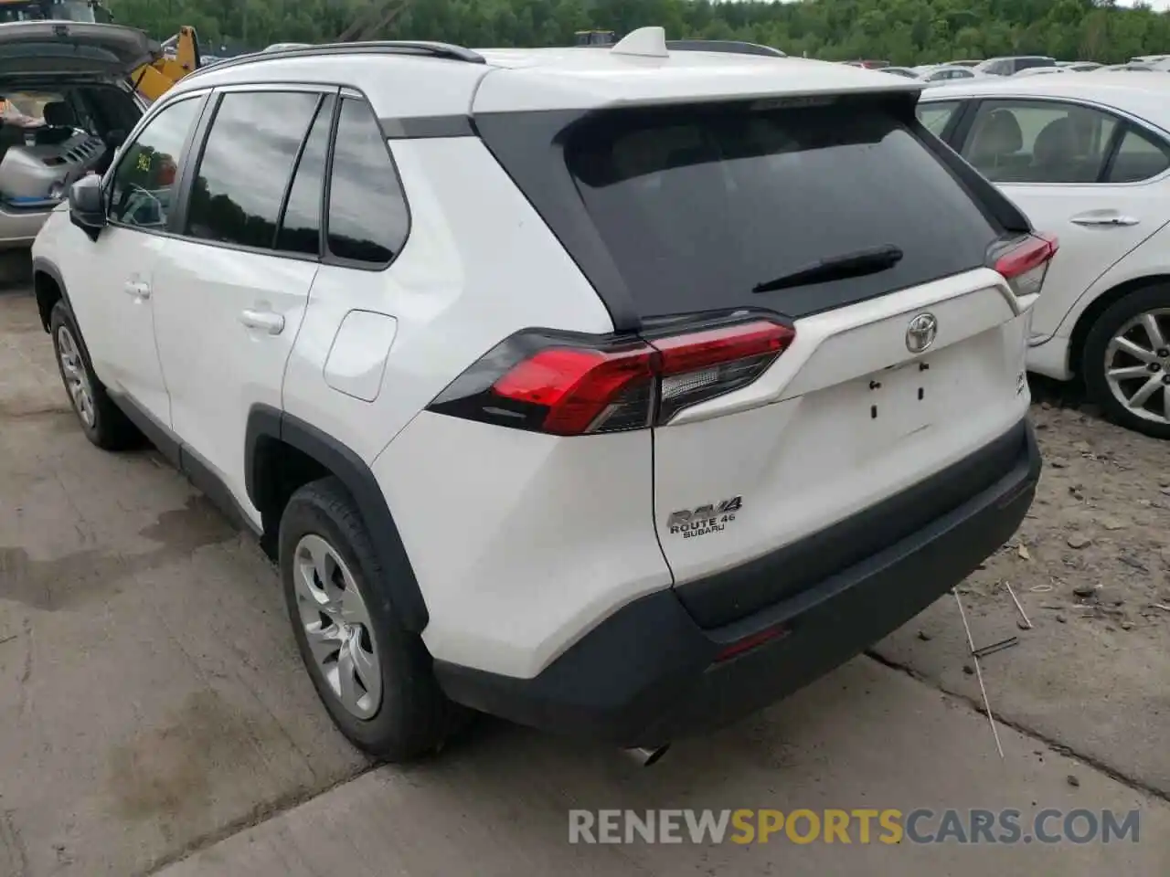 3 Photograph of a damaged car 2T3F1RFV3KC005899 TOYOTA RAV4 2019