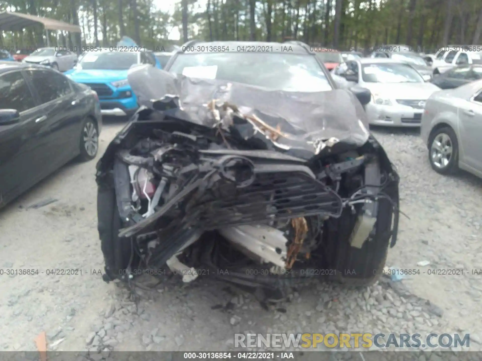 6 Photograph of a damaged car 2T3F1RFV3KC009998 TOYOTA RAV4 2019