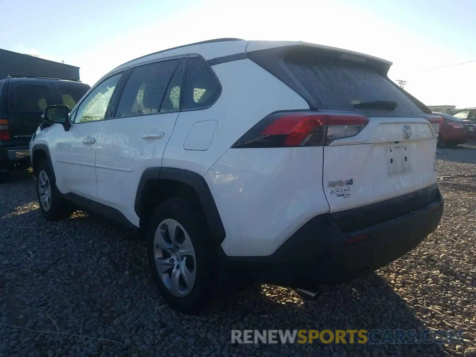 3 Photograph of a damaged car 2T3F1RFV3KC011492 TOYOTA RAV4 2019