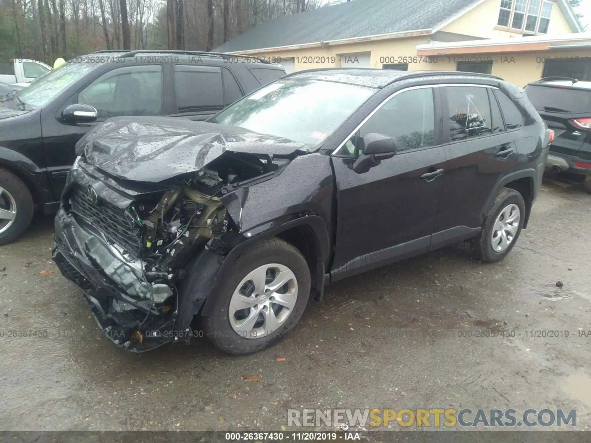 2 Photograph of a damaged car 2T3F1RFV3KC018801 TOYOTA RAV4 2019