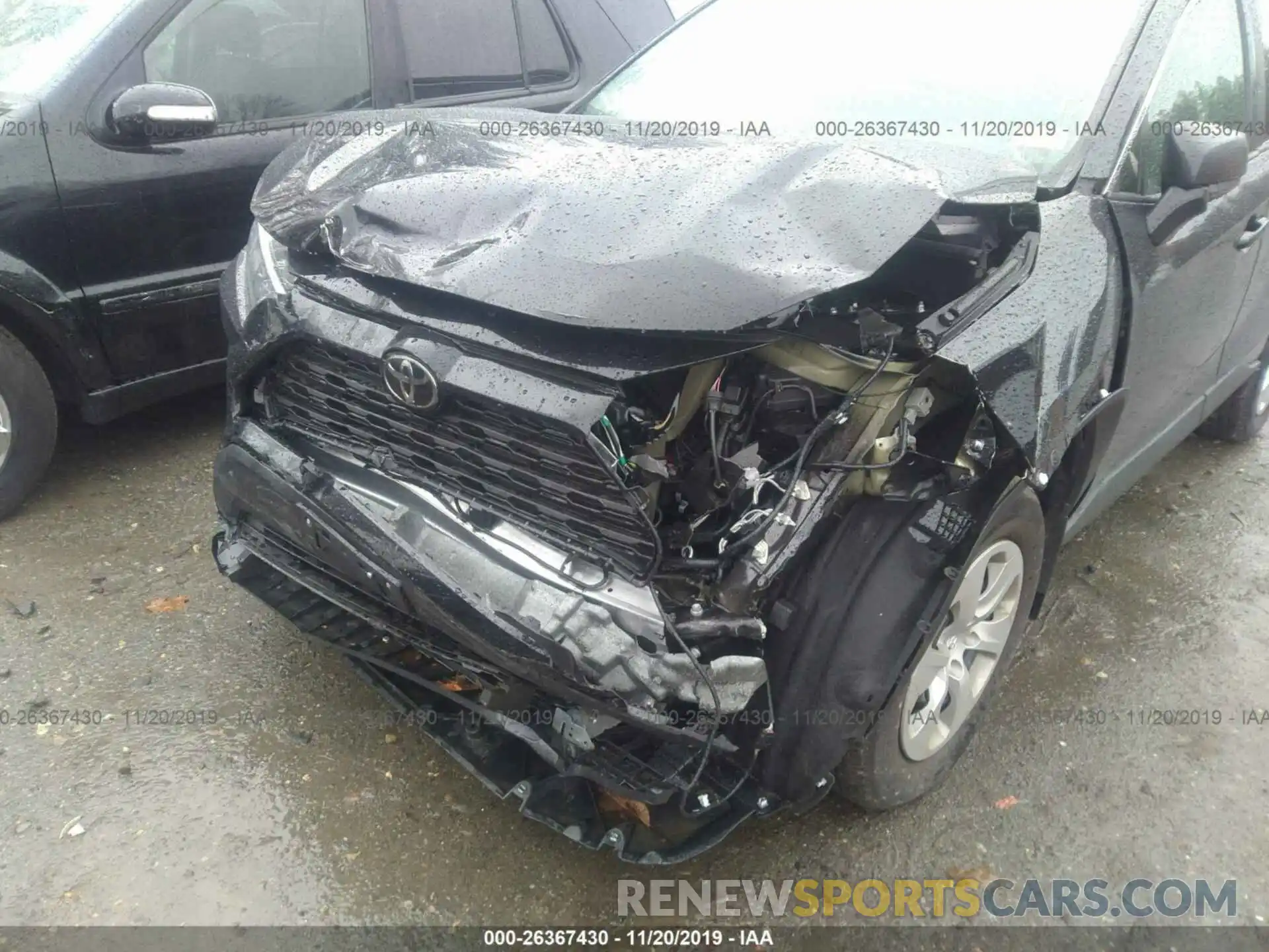 6 Photograph of a damaged car 2T3F1RFV3KC018801 TOYOTA RAV4 2019