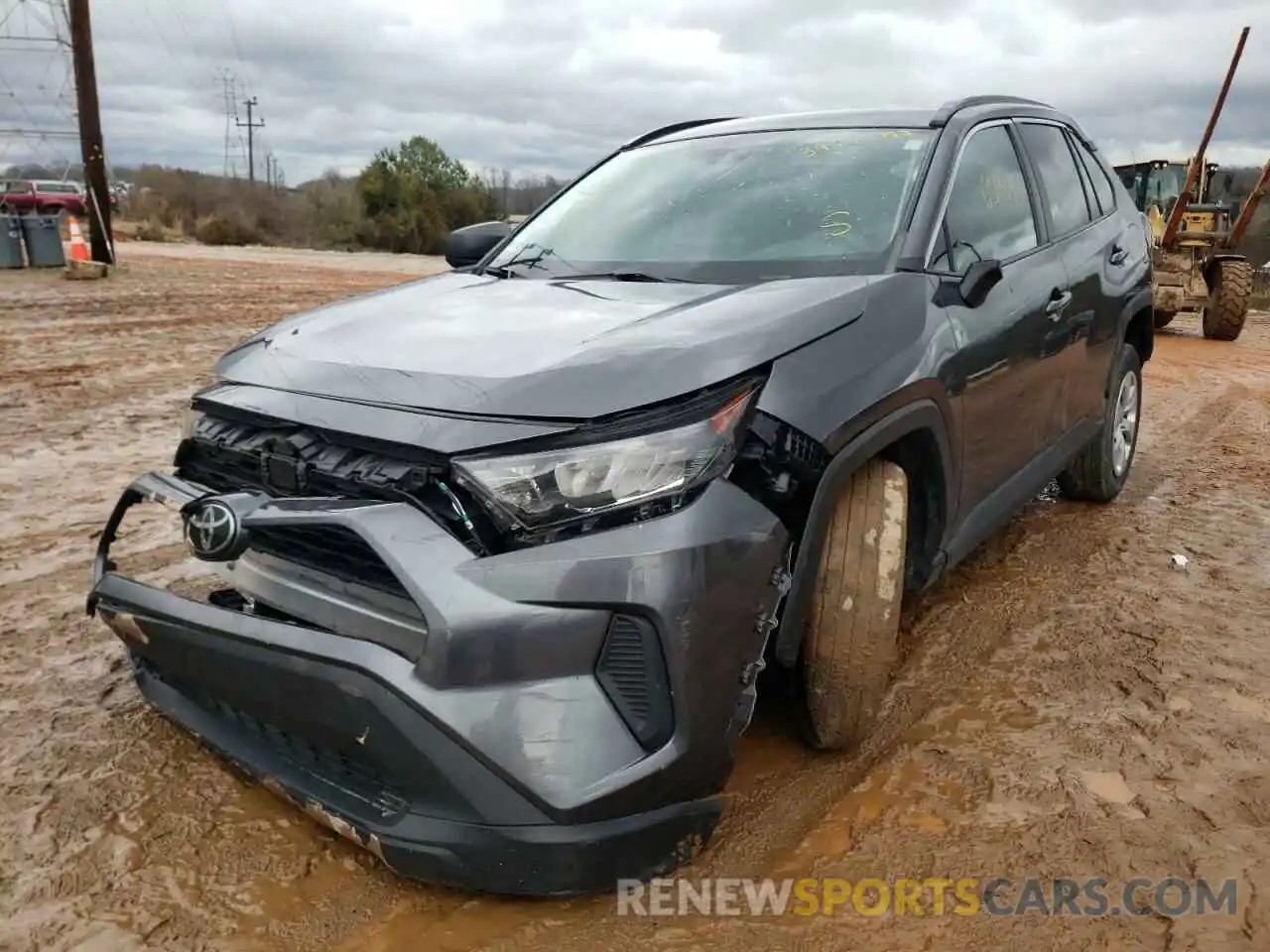 2 Photograph of a damaged car 2T3F1RFV3KC029202 TOYOTA RAV4 2019