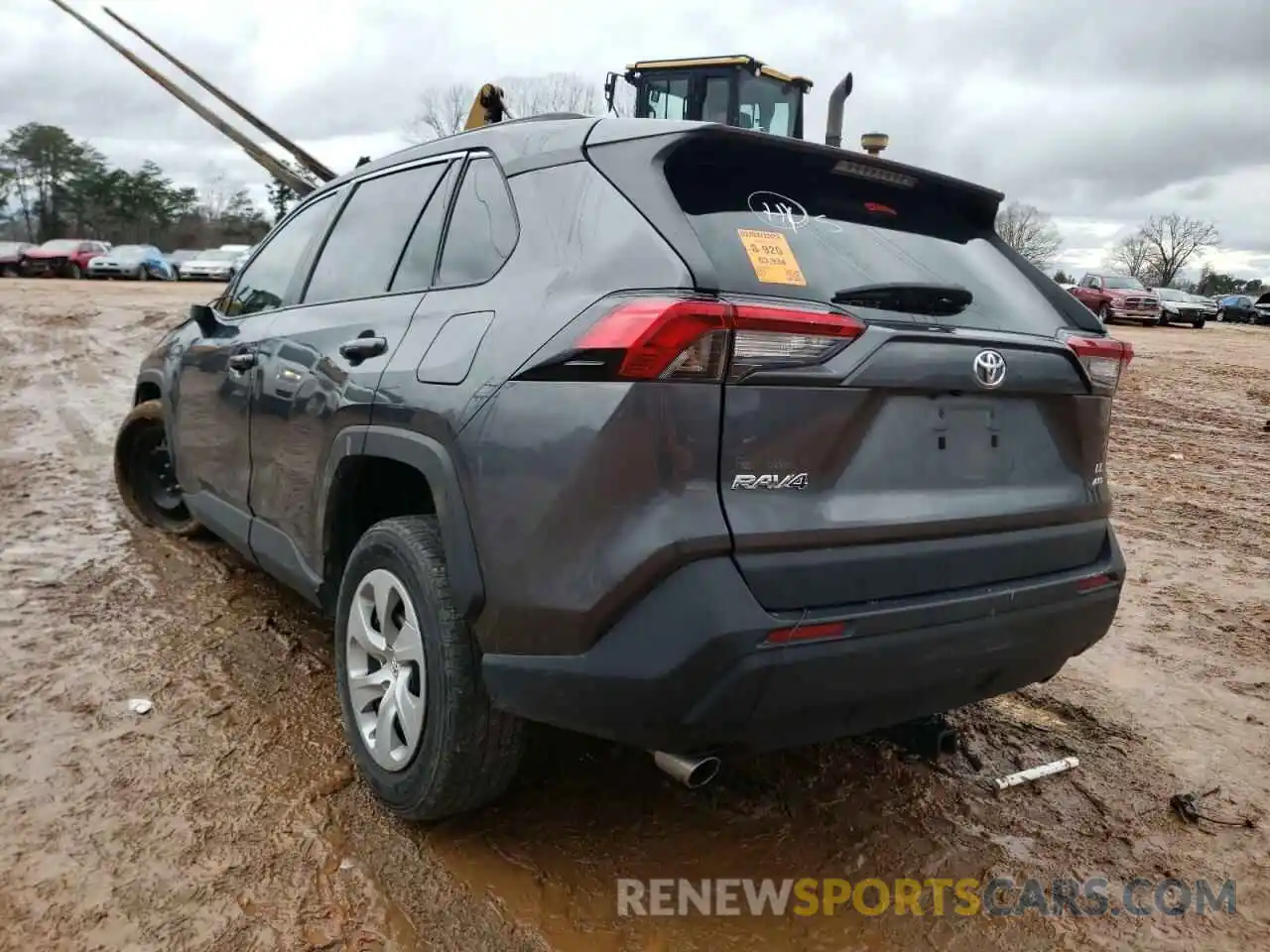 3 Photograph of a damaged car 2T3F1RFV3KC029202 TOYOTA RAV4 2019