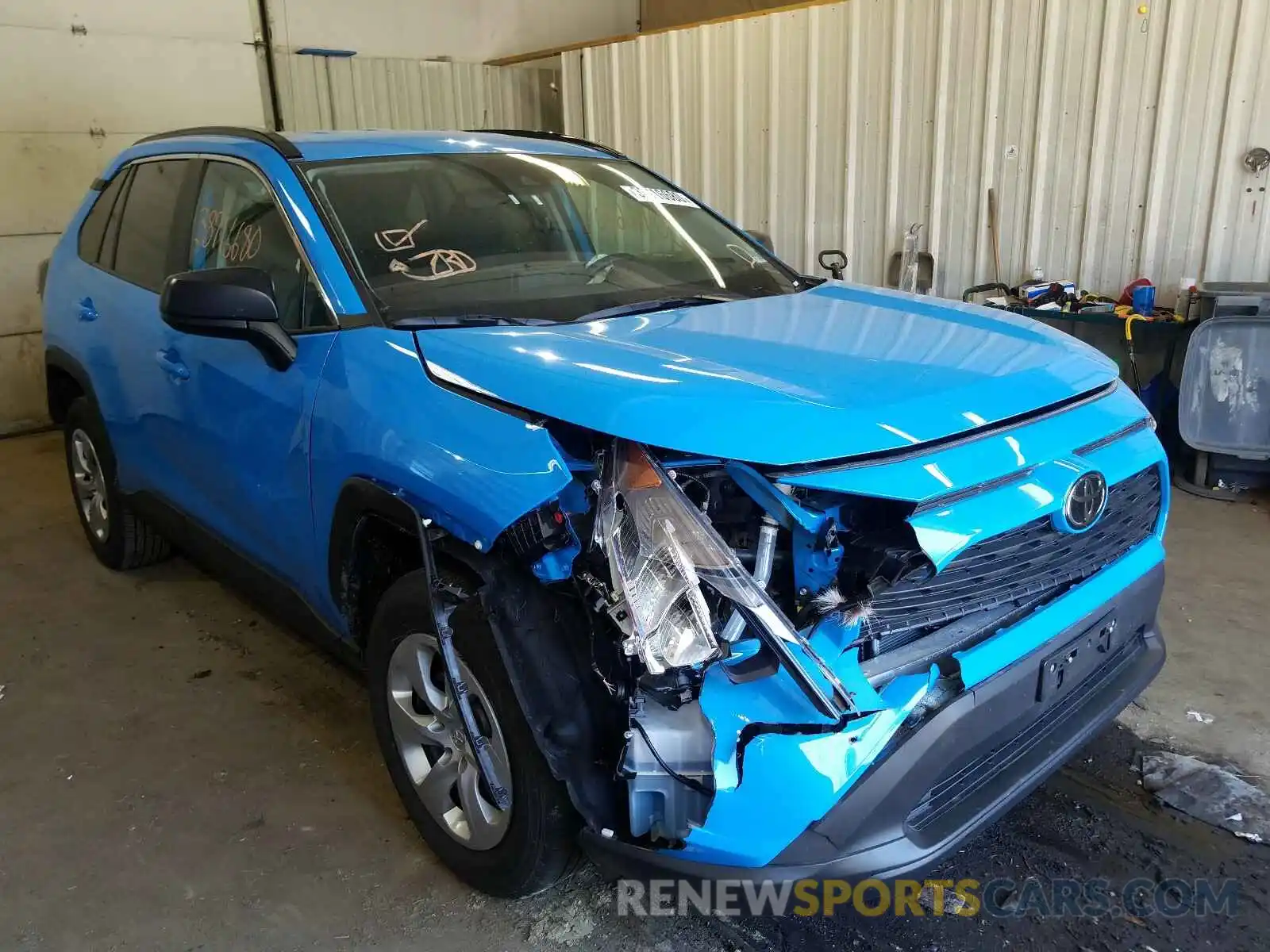 1 Photograph of a damaged car 2T3F1RFV3KC029460 TOYOTA RAV4 2019