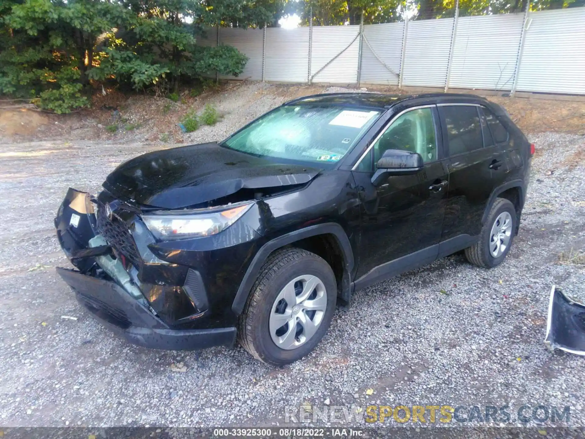 2 Photograph of a damaged car 2T3F1RFV3KC030592 TOYOTA RAV4 2019