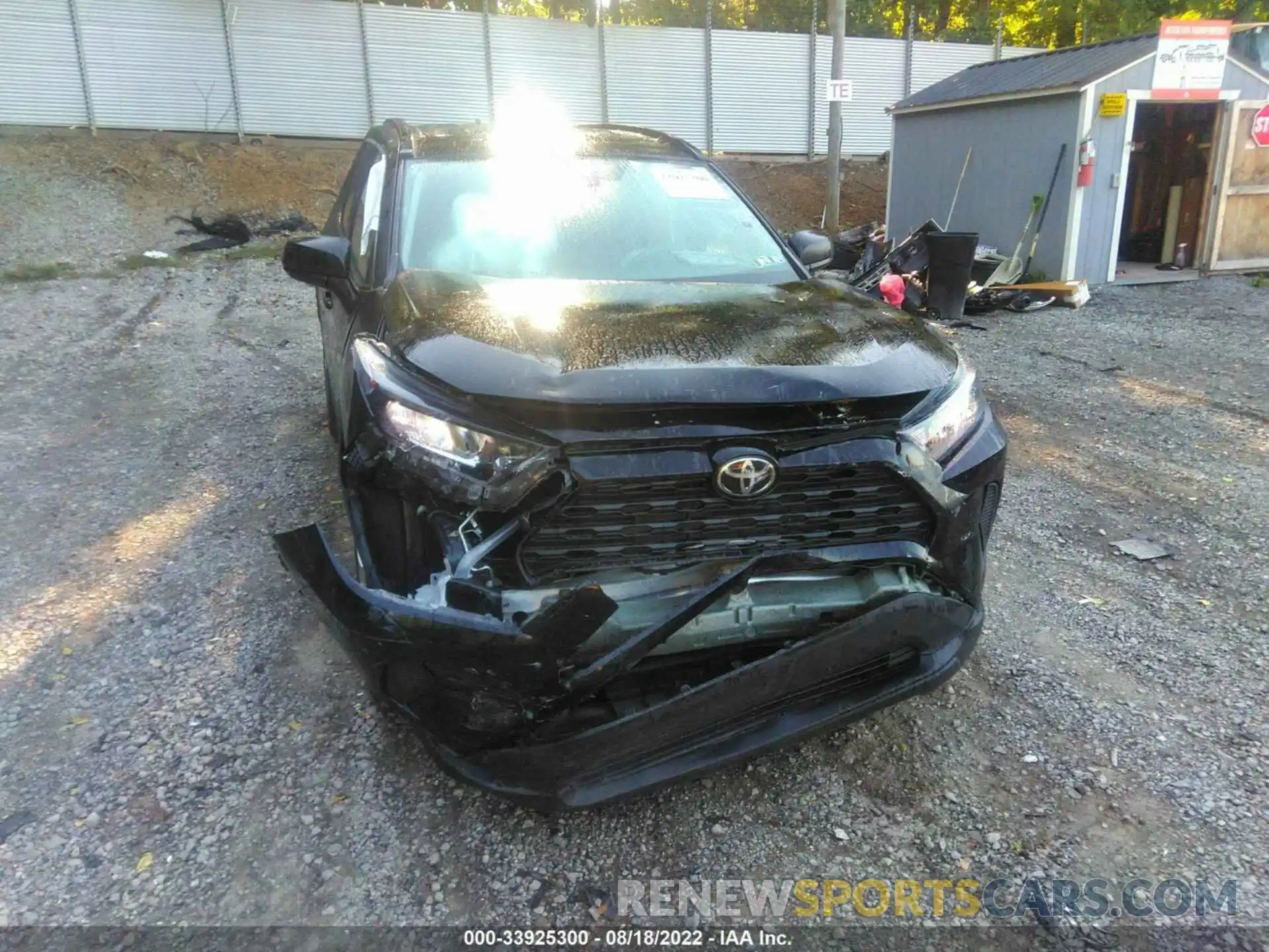 6 Photograph of a damaged car 2T3F1RFV3KC030592 TOYOTA RAV4 2019