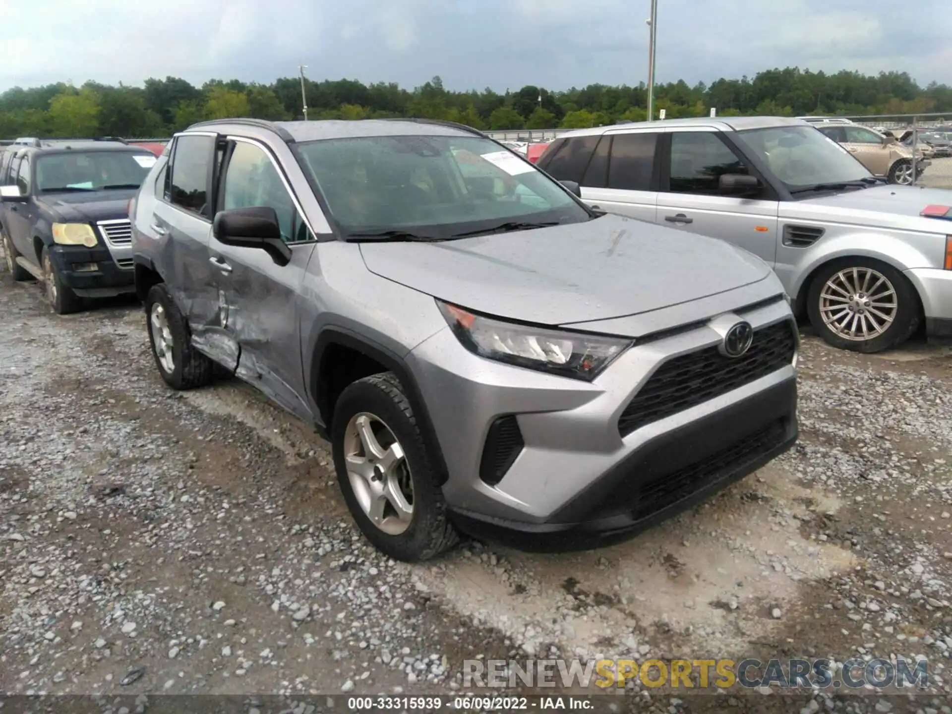 1 Photograph of a damaged car 2T3F1RFV3KC038062 TOYOTA RAV4 2019