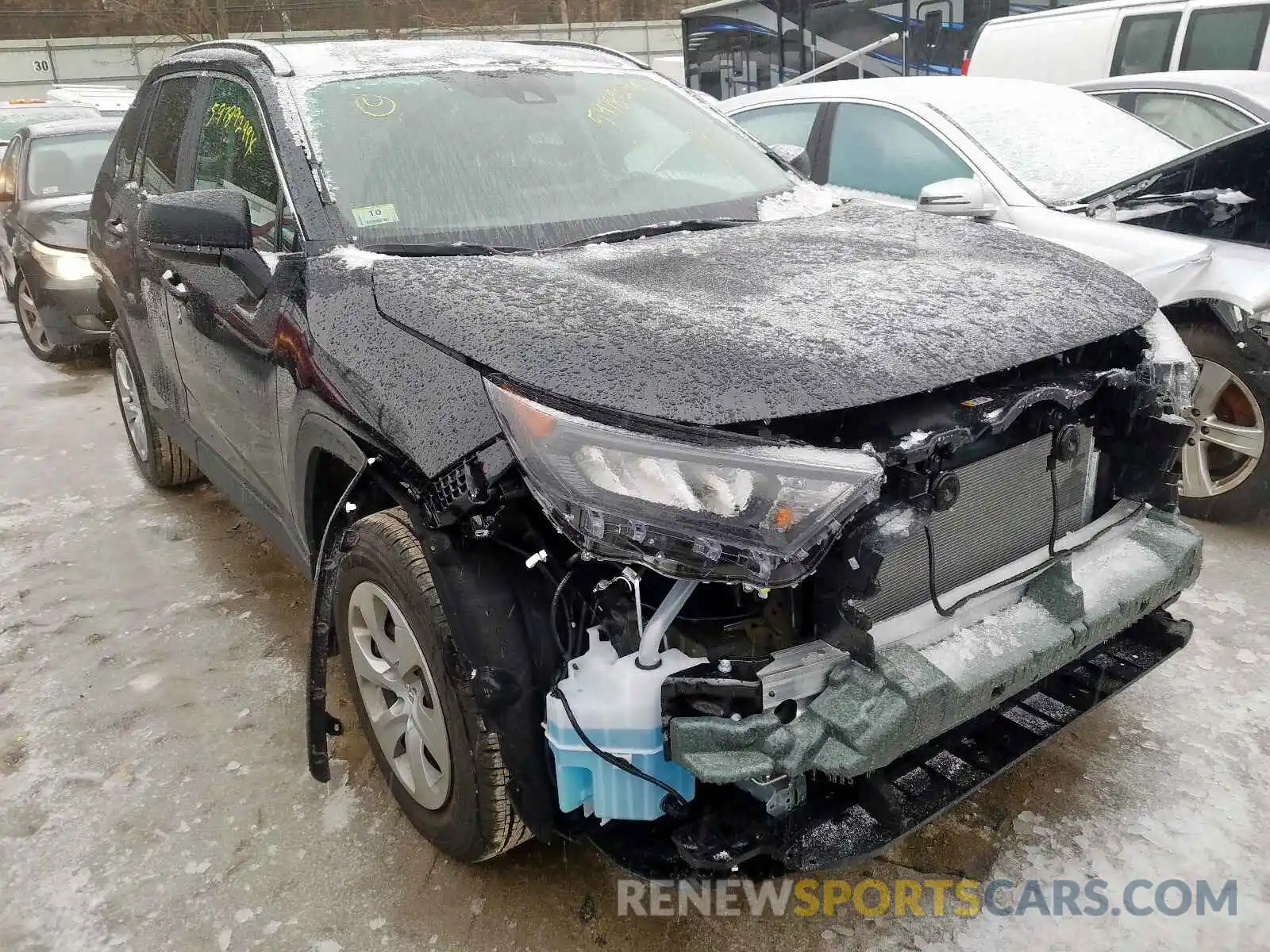 1 Photograph of a damaged car 2T3F1RFV3KC045514 TOYOTA RAV4 2019