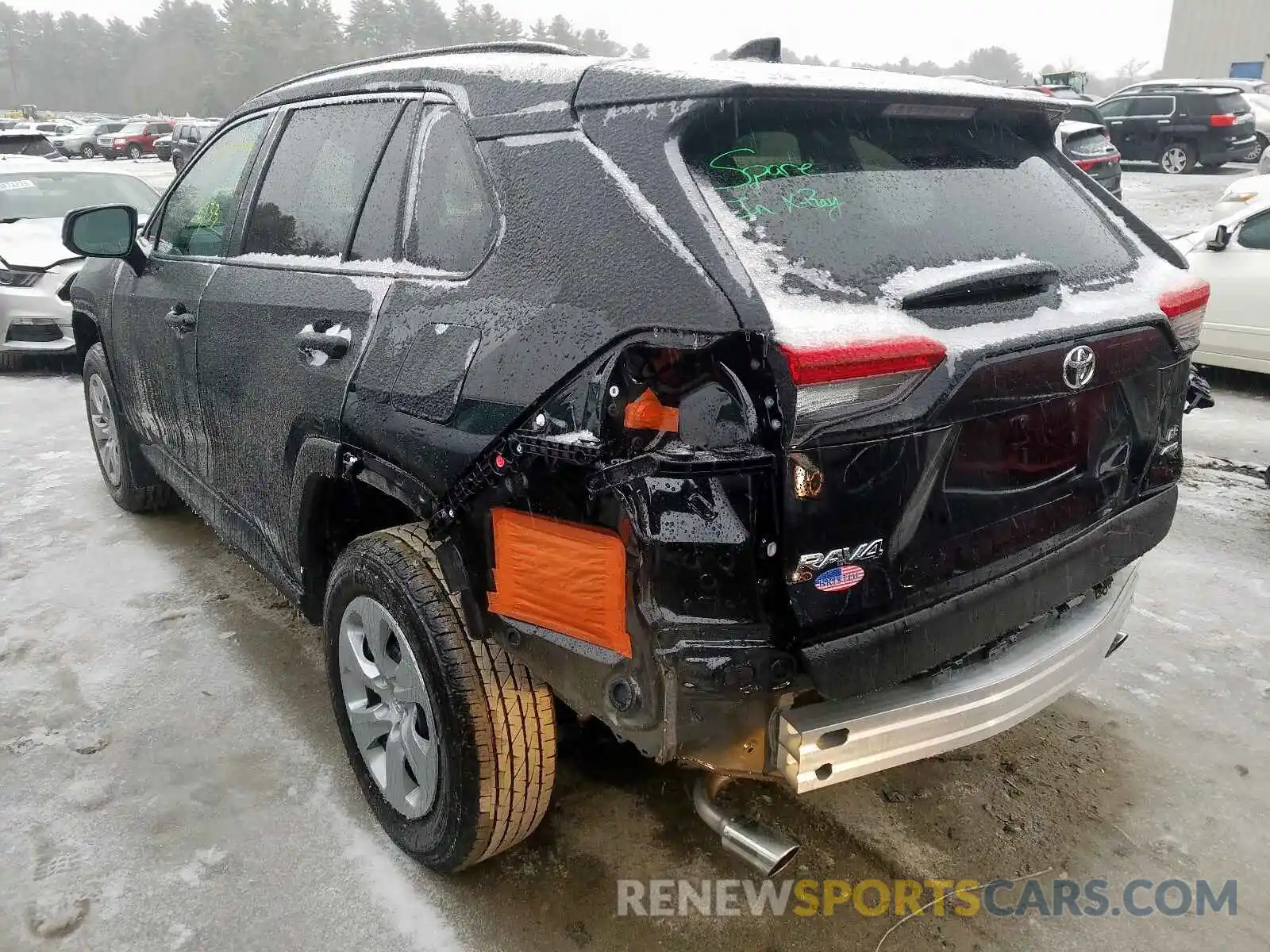 3 Photograph of a damaged car 2T3F1RFV3KC045514 TOYOTA RAV4 2019