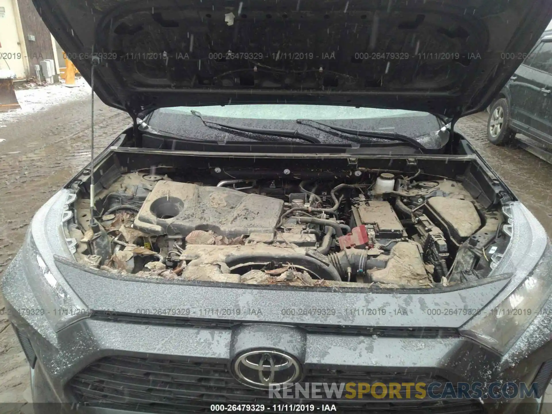 10 Photograph of a damaged car 2T3F1RFV3KC046954 TOYOTA RAV4 2019