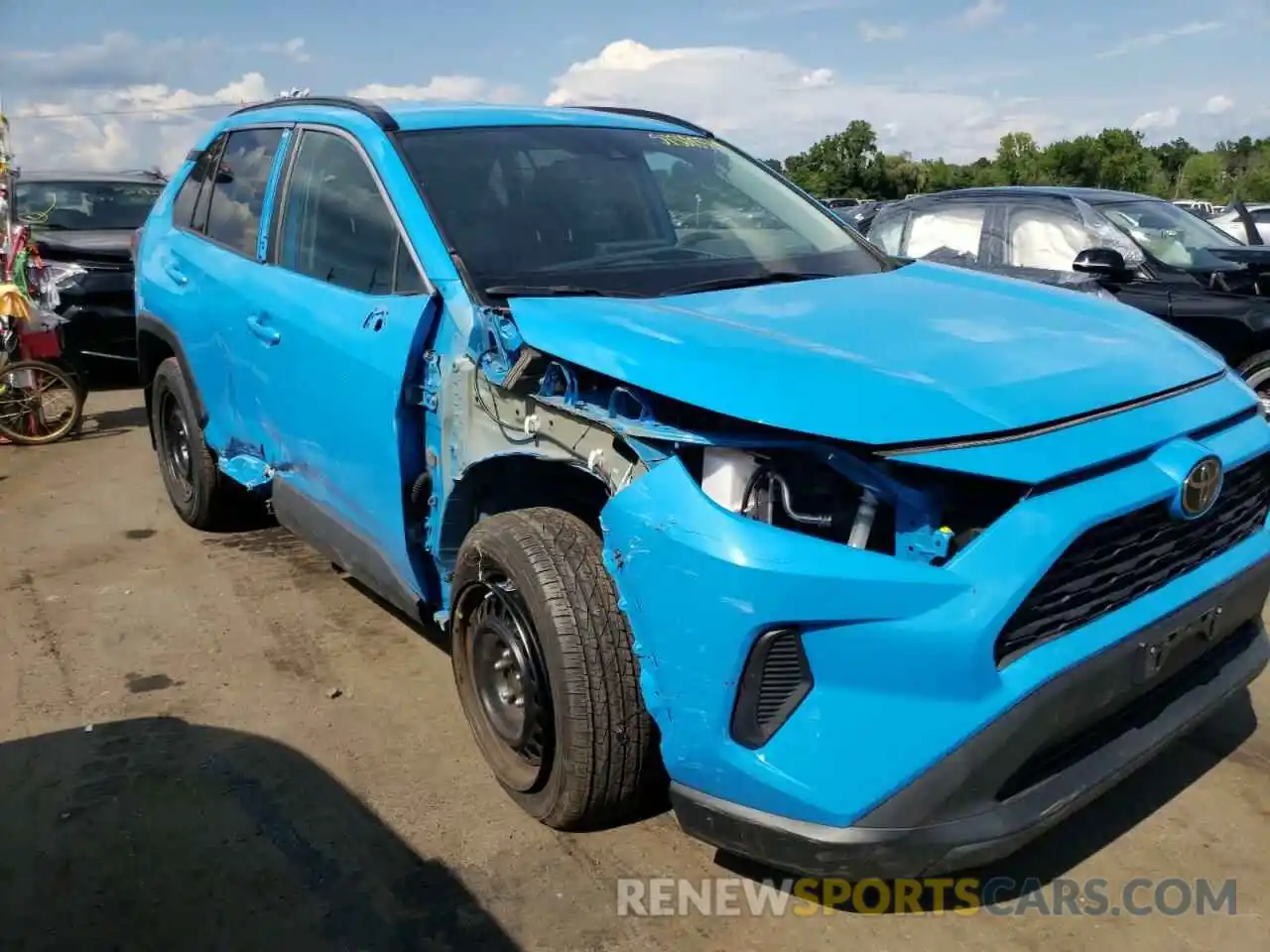 1 Фотография поврежденного автомобиля 2T3F1RFV3KC050311 TOYOTA RAV4 2019