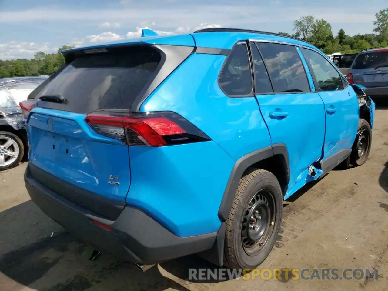 4 Фотография поврежденного автомобиля 2T3F1RFV3KC050311 TOYOTA RAV4 2019