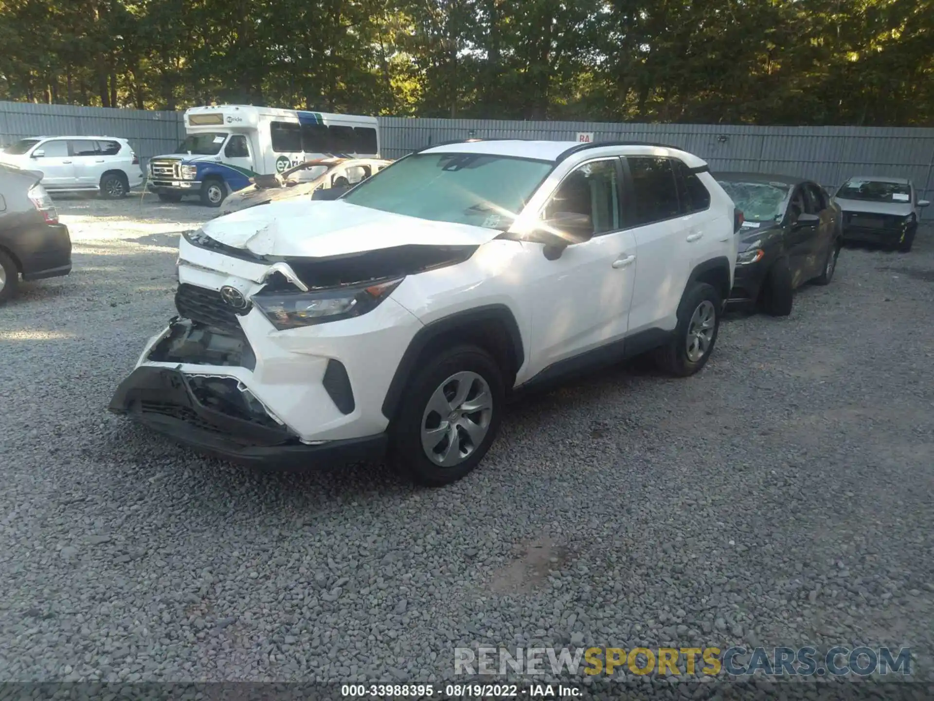 2 Photograph of a damaged car 2T3F1RFV3KC050860 TOYOTA RAV4 2019